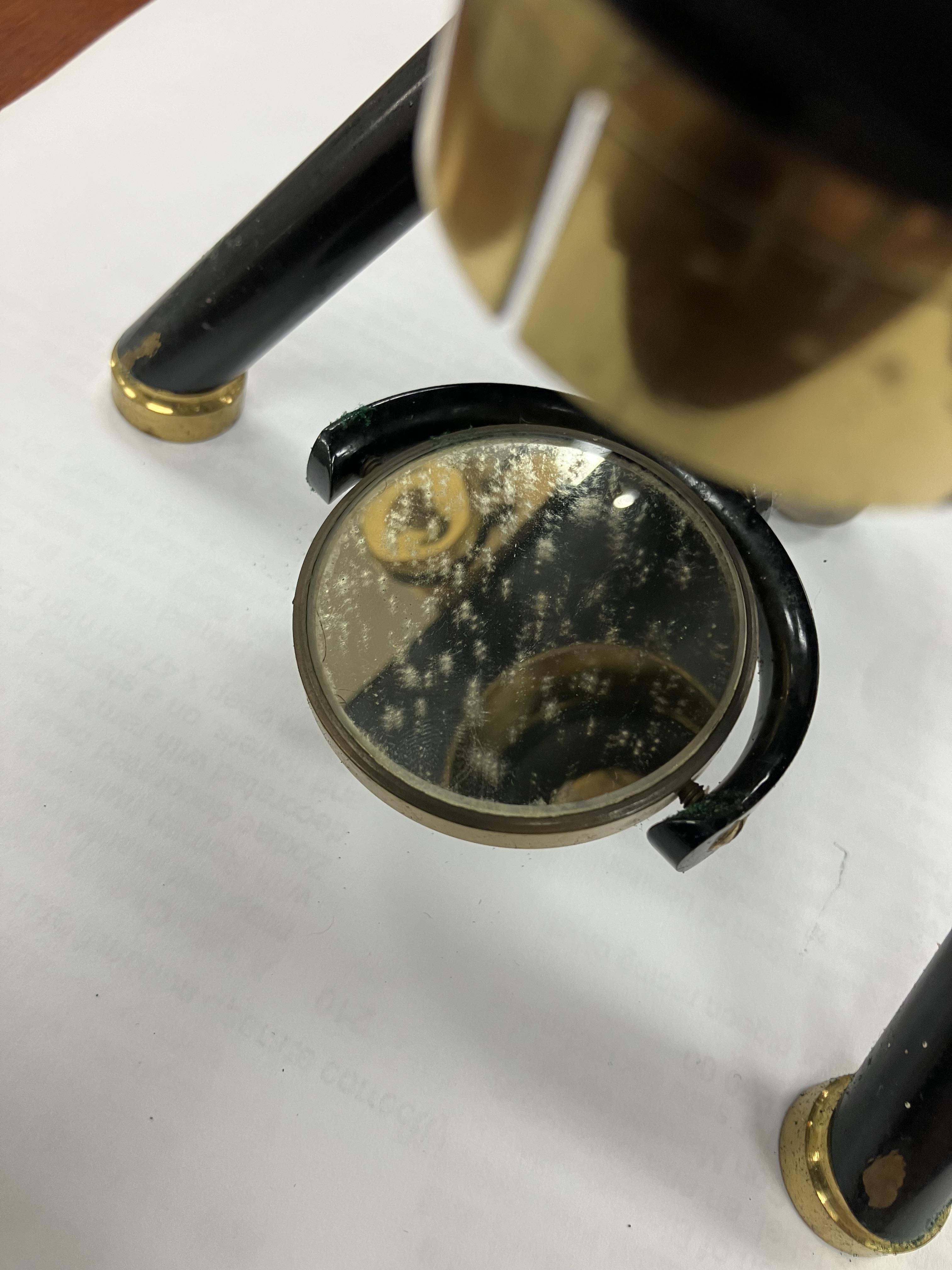 An early 20th Century Swift & Son of London brass and anodised cased monocular microscope and - Image 33 of 61