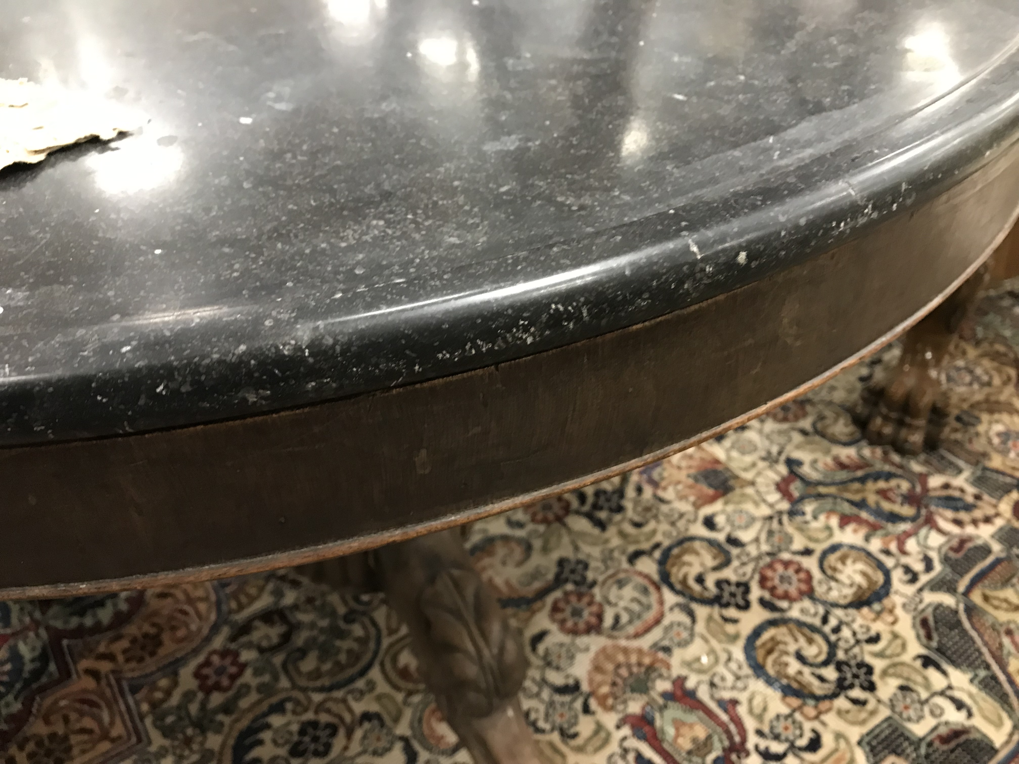 A late 19th Century French Empire style centre table, - Bild 10 aus 33