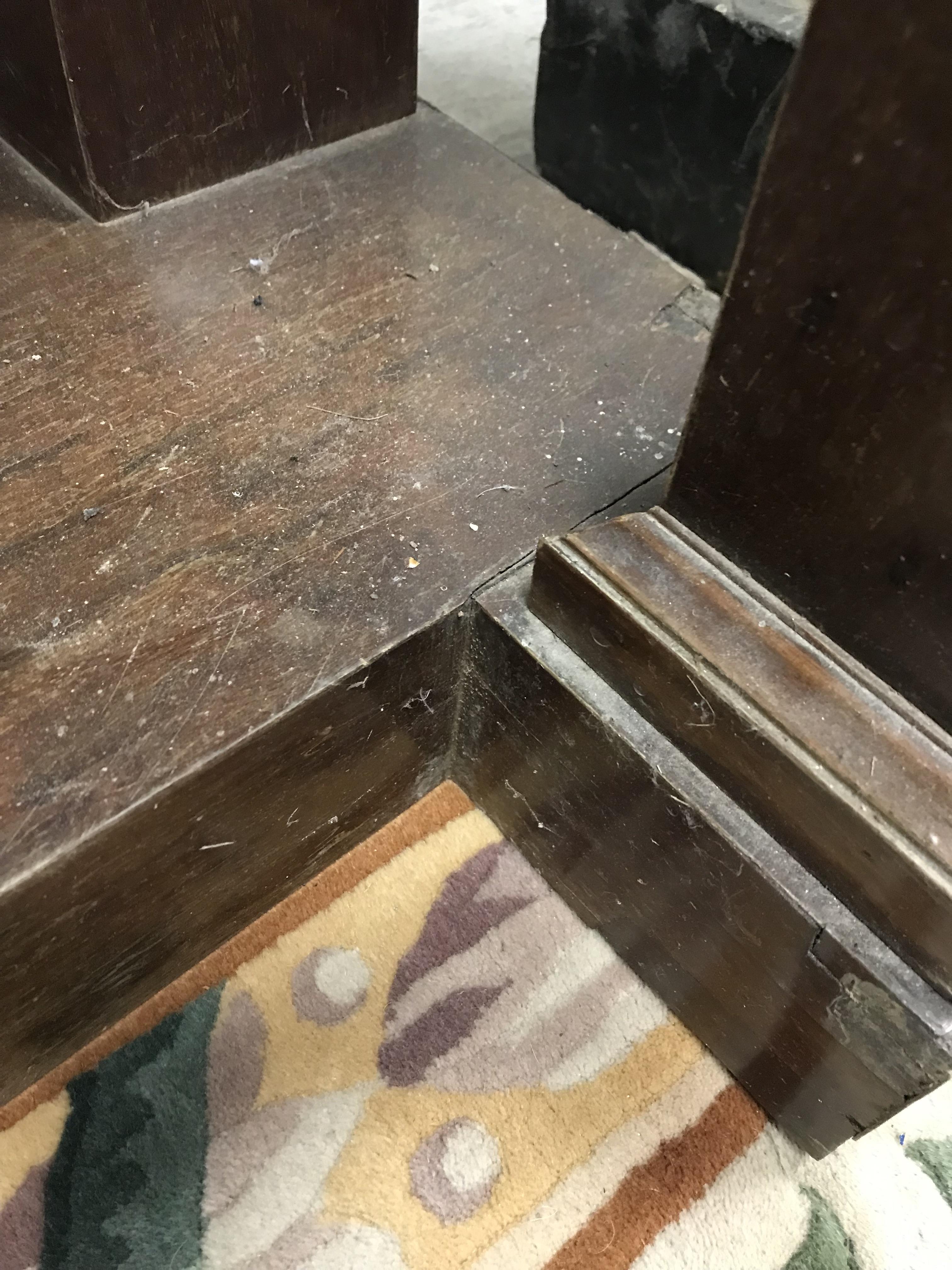 A mahogany console table in the French Empire taste, the brown agate top over a plain frieze, - Image 20 of 56