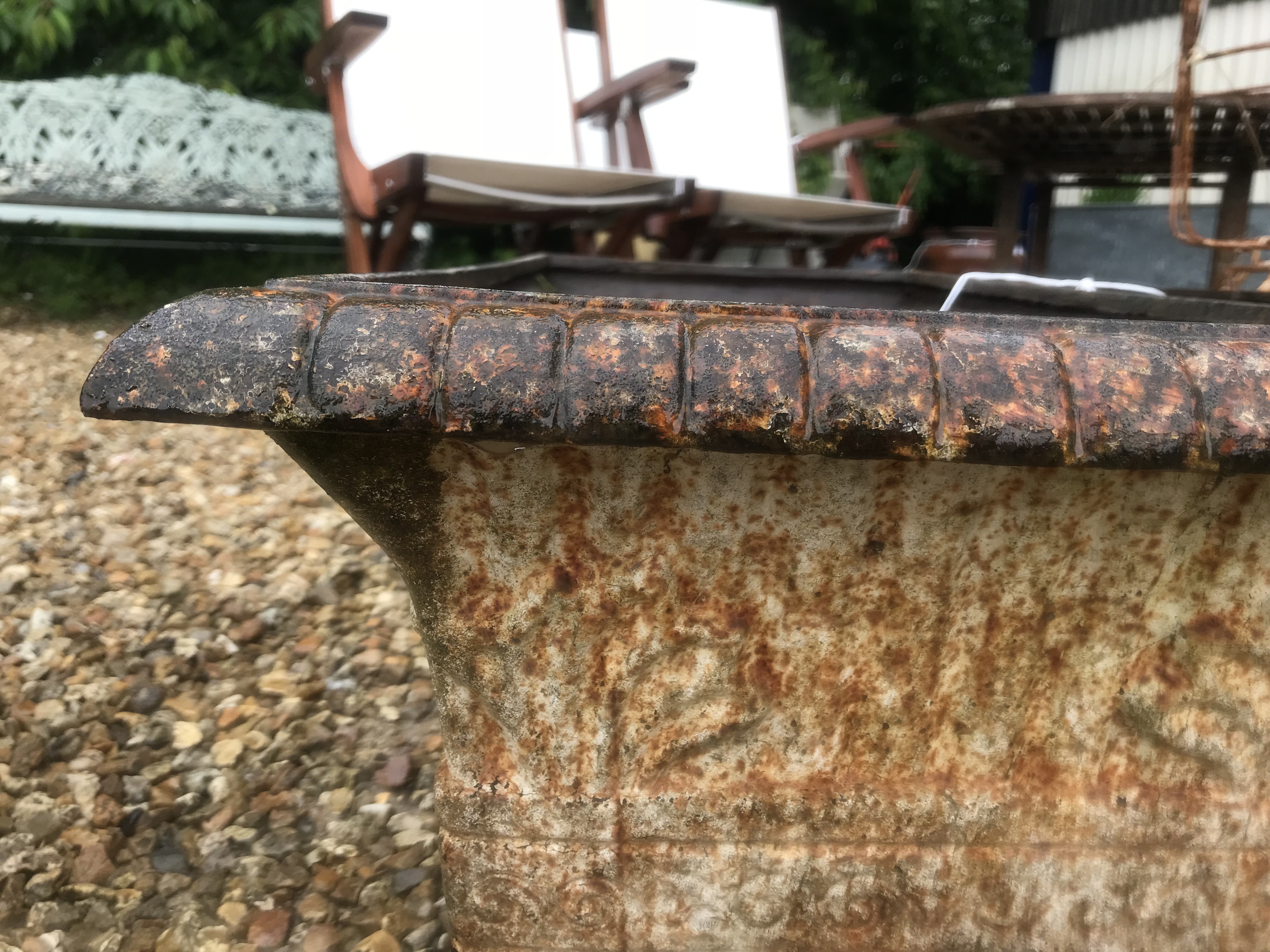 Two cast iron troughs, - Image 25 of 48