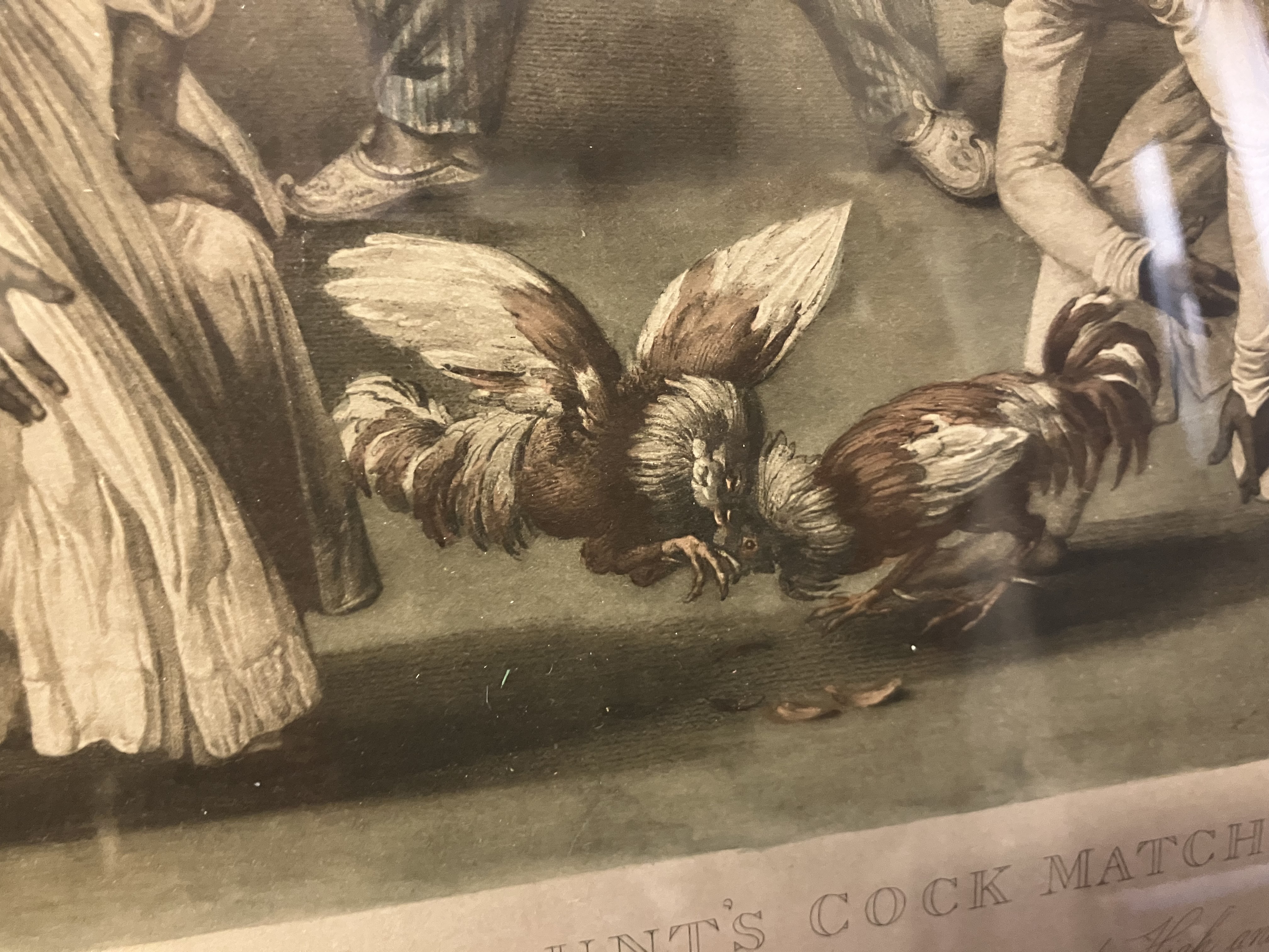 AFTER JOHANN ZOFFANY (1733-1810) "Colonel Mordaunt's Cock Match", - Image 23 of 26