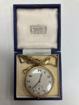 An early 20th Century 18 carat gold cased gent's open face pocket watch,