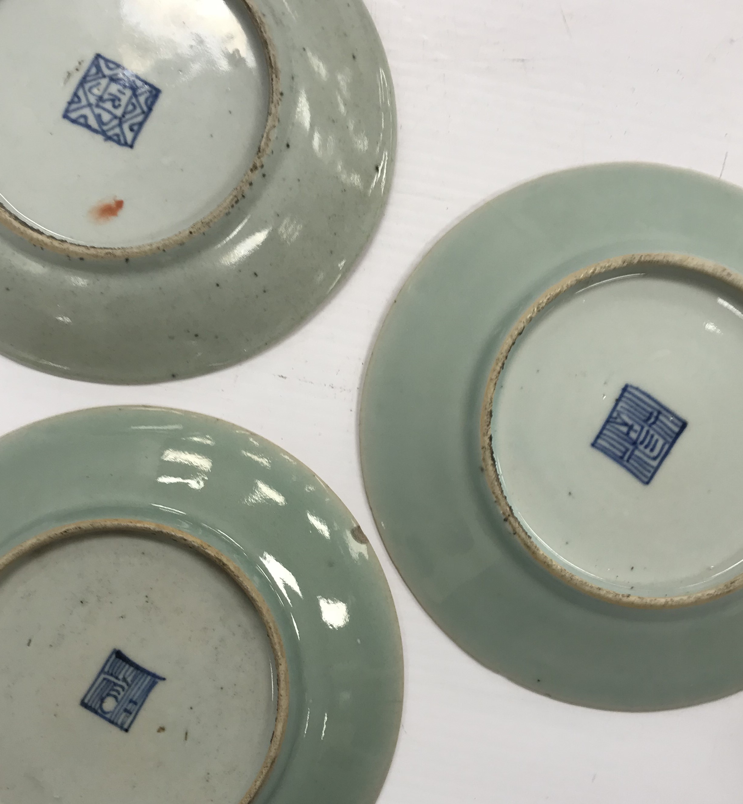 A collection of mainly Chinese porcelain items including a 19th Century Chinese lozenge shaped - Image 12 of 94