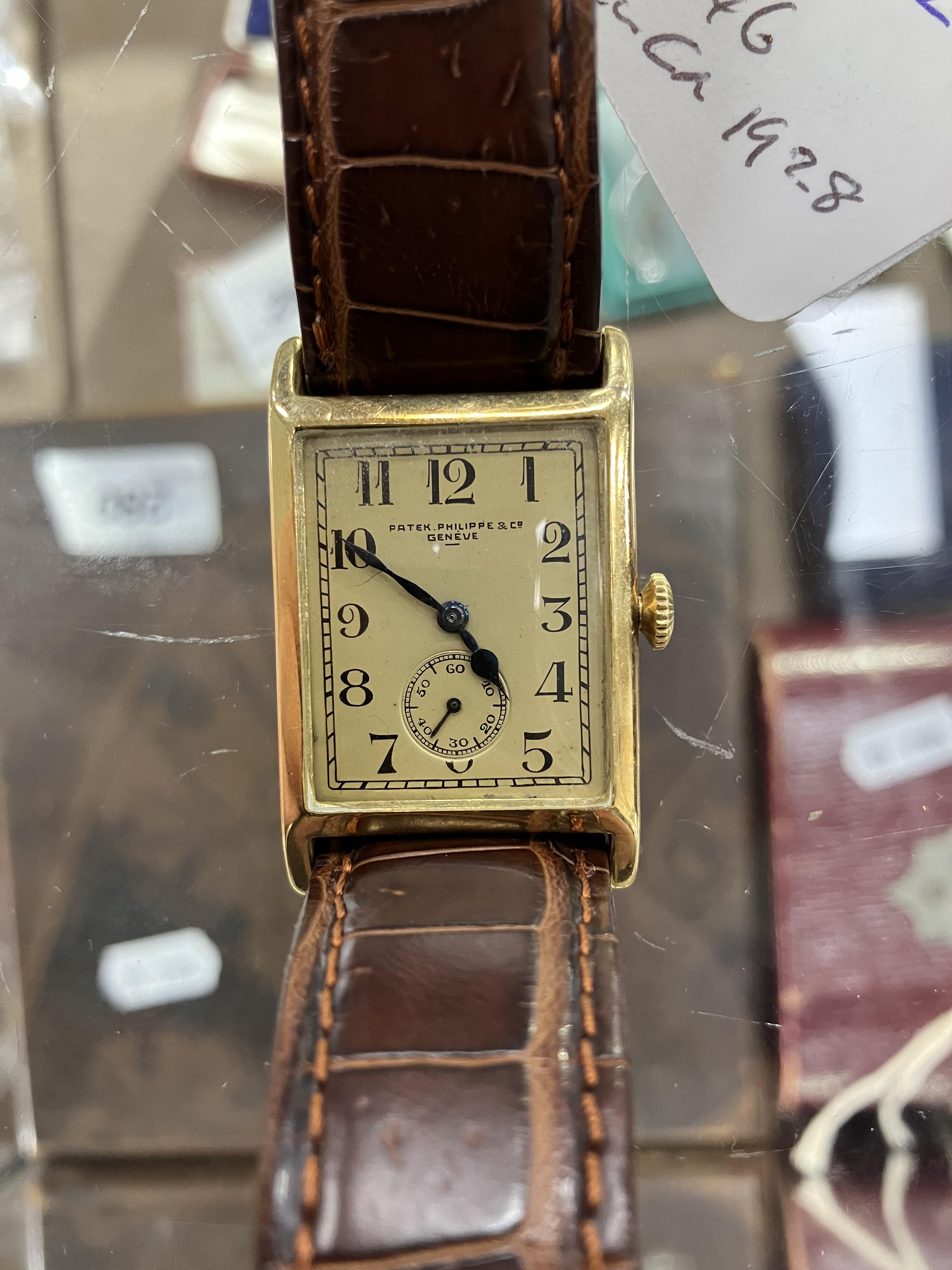 A rare 18 carat gold cased Patek Philippe & Co. - Image 15 of 15