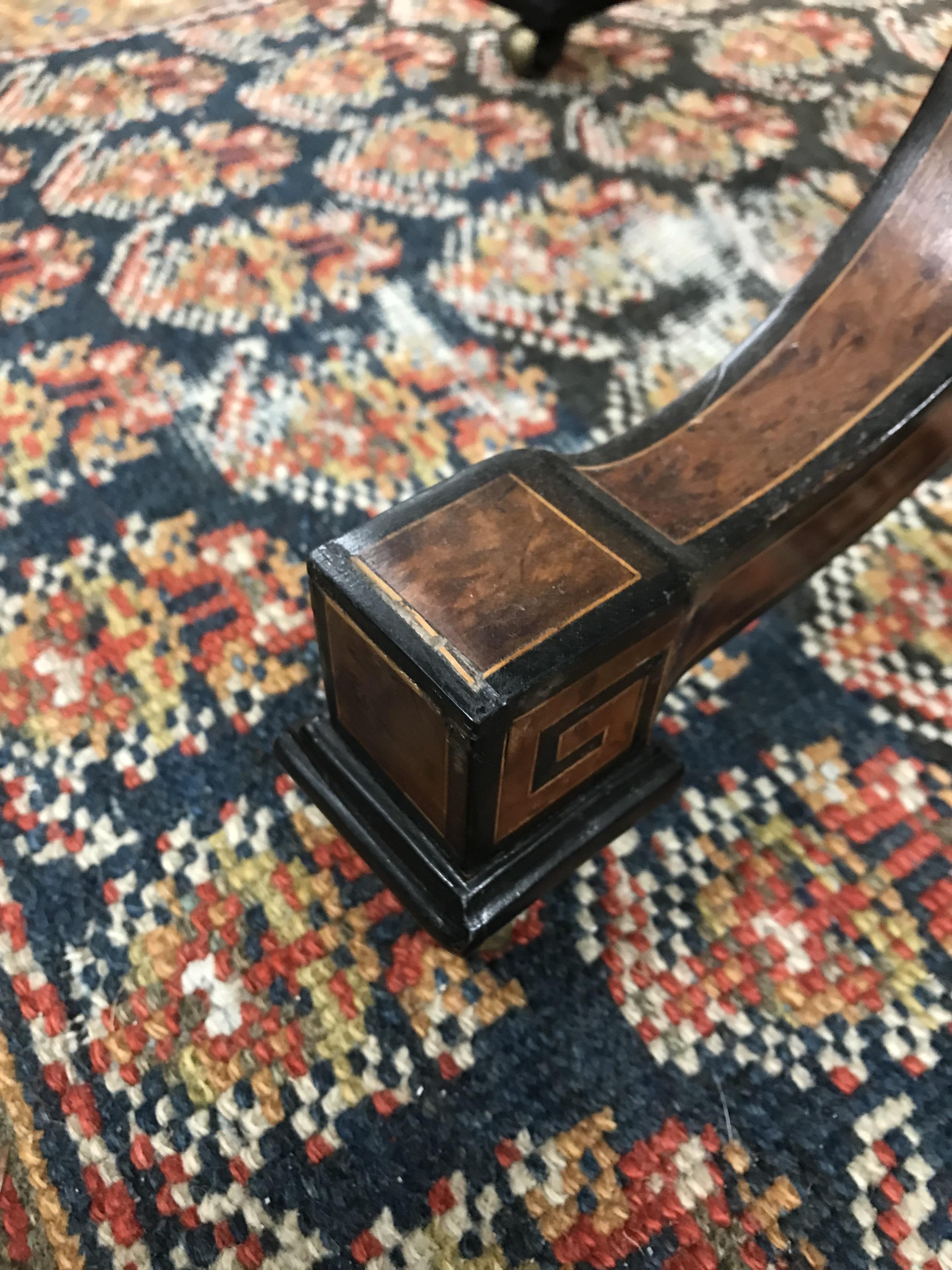 A Victorian amboyna and ebonised centre table, - Image 14 of 34