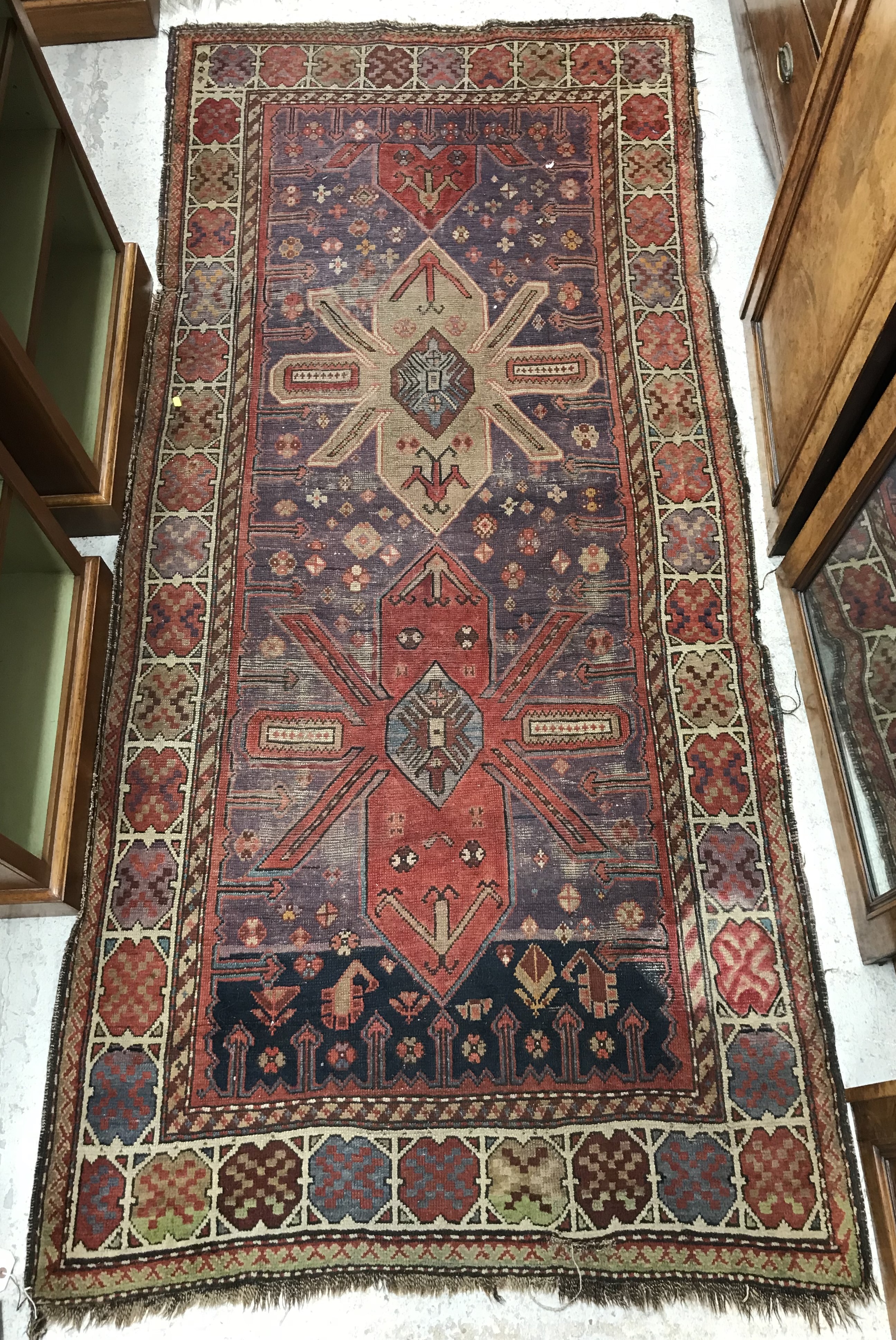 A Caucasian rug,