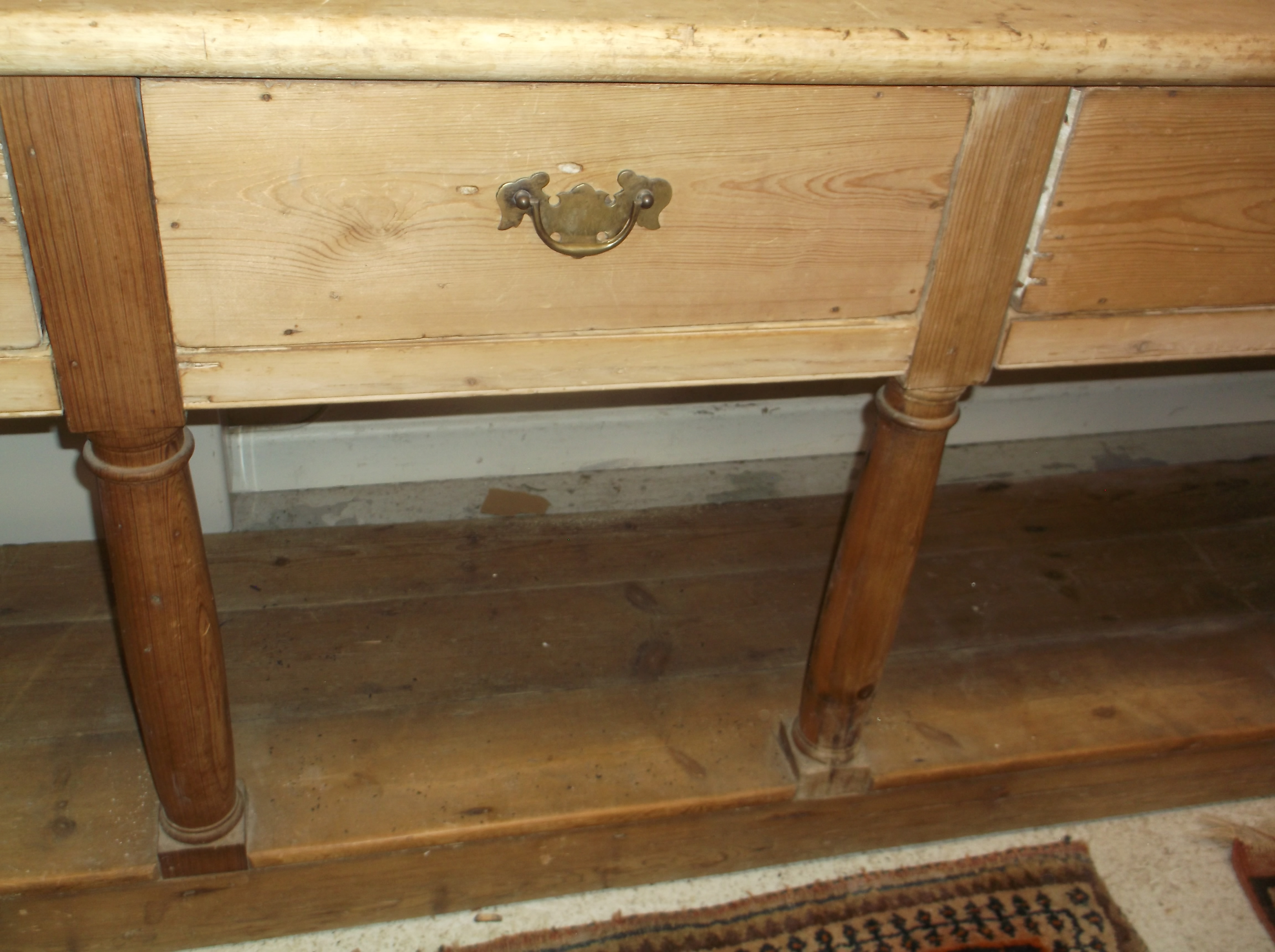A Victorian pine dresser, - Image 18 of 19
