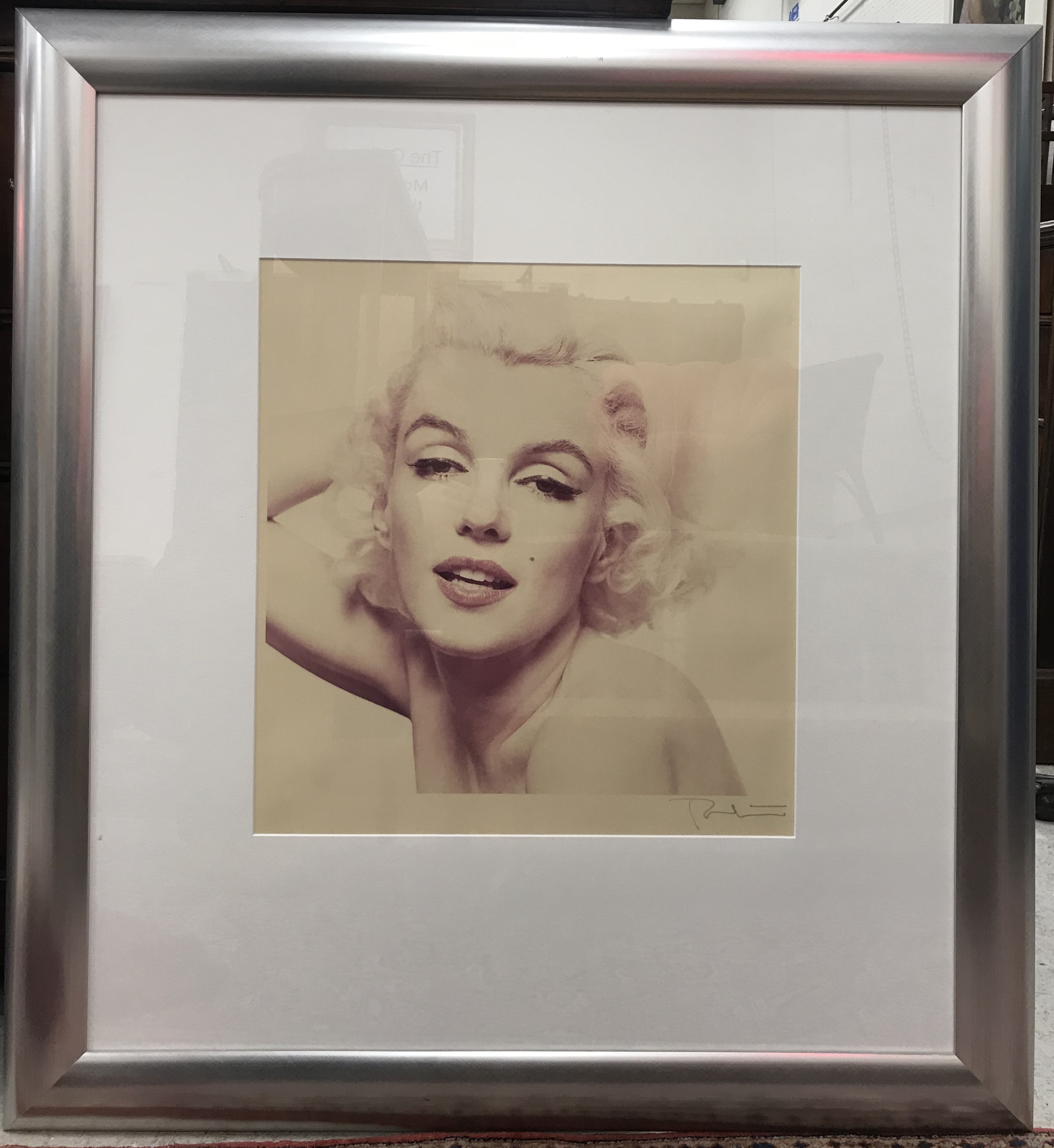 BERT STERN "Marilyn her right hand raised to the back of her head" limited edition photographic