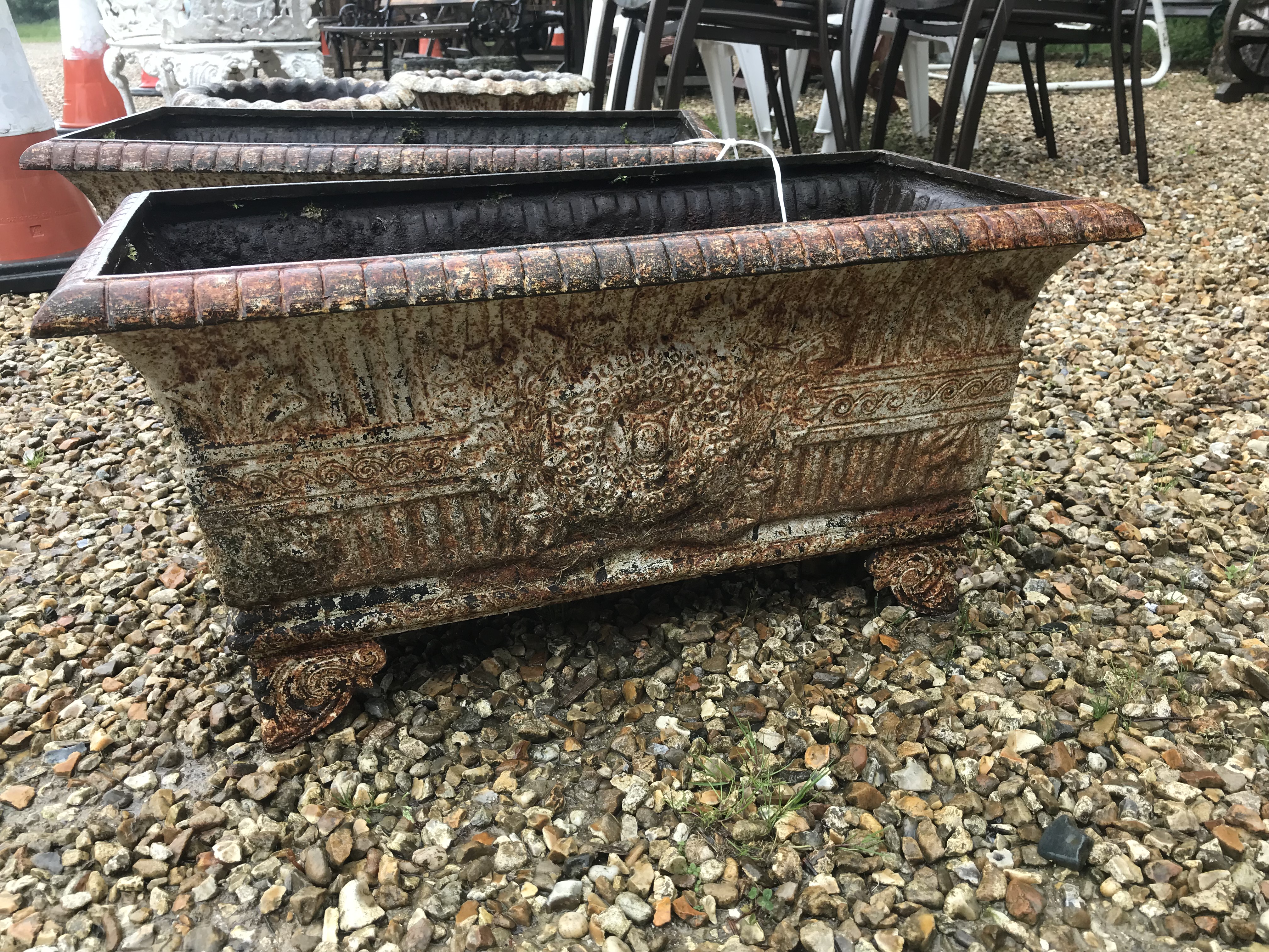 Two cast iron troughs, - Image 45 of 48