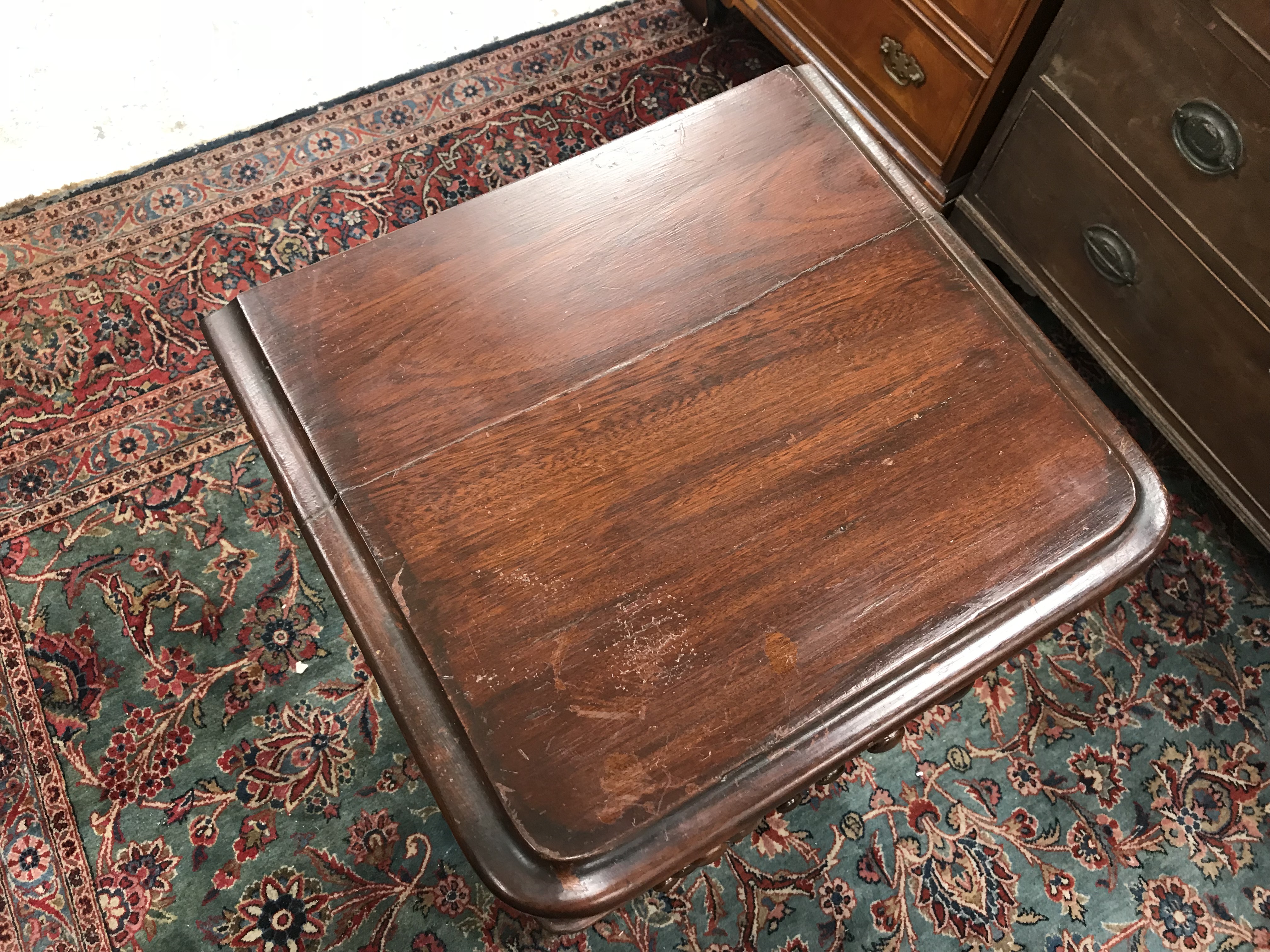 A pair of Victorian mahogany bedside chests, - Image 34 of 34