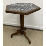 A 19th Century French mahogany occasional table,