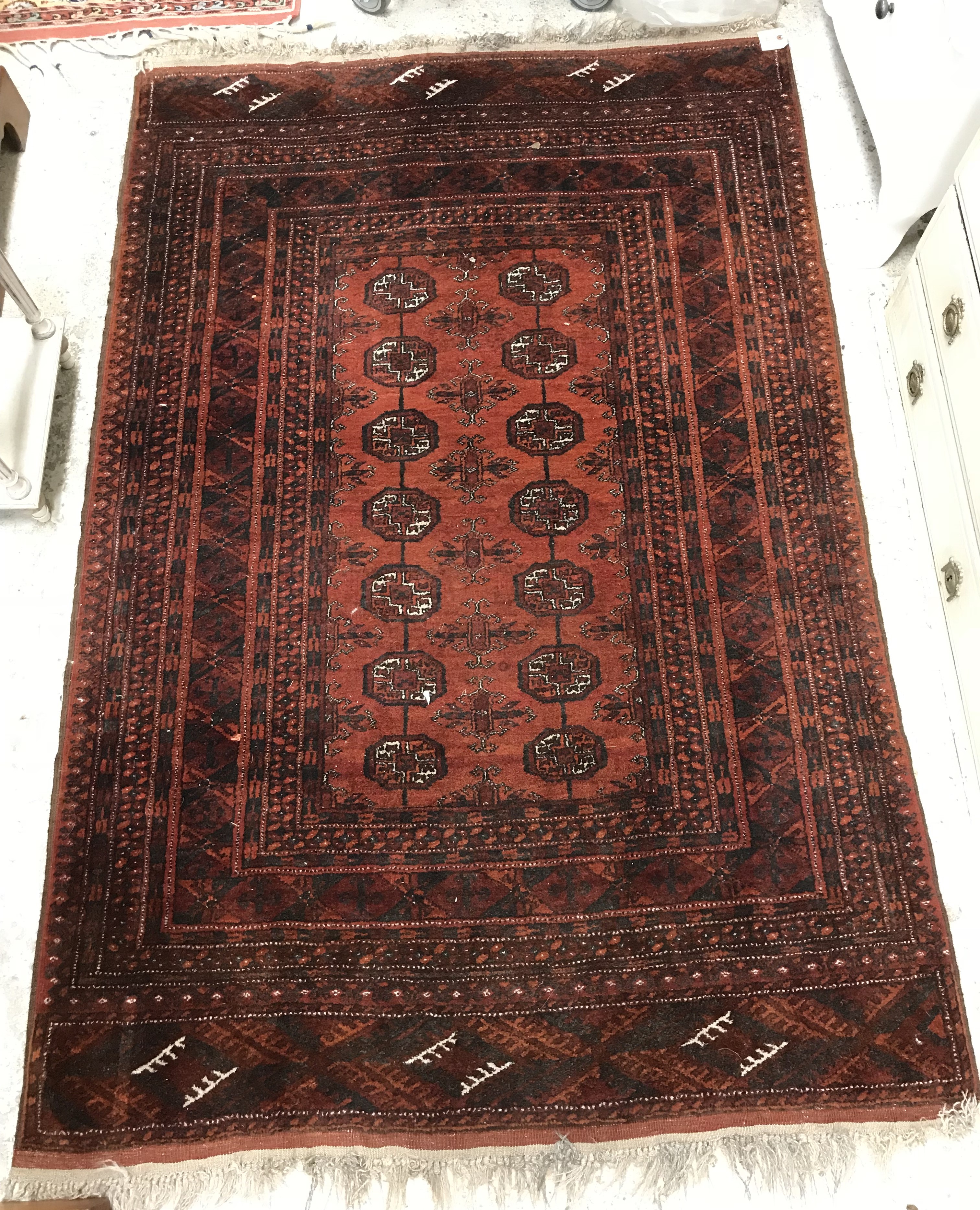 A Bokhara rug,