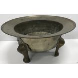 A 19th Century Chinese bronze censer wit