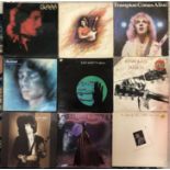 A collection of guitar greats LPs includ