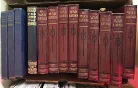 Two boxes of various Folio Society books to include DR J.C.