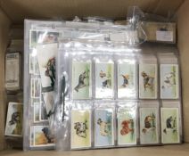 A collection of cigarette cards dogs inc