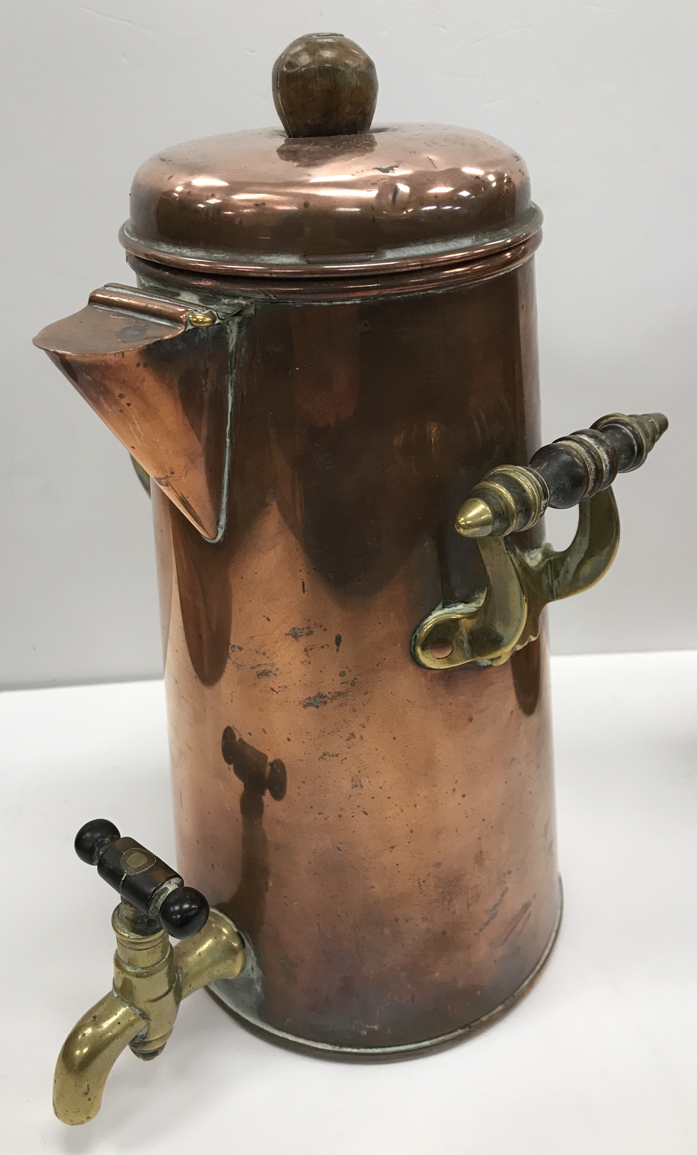 An early 20th Century copper and brass j - Image 3 of 4