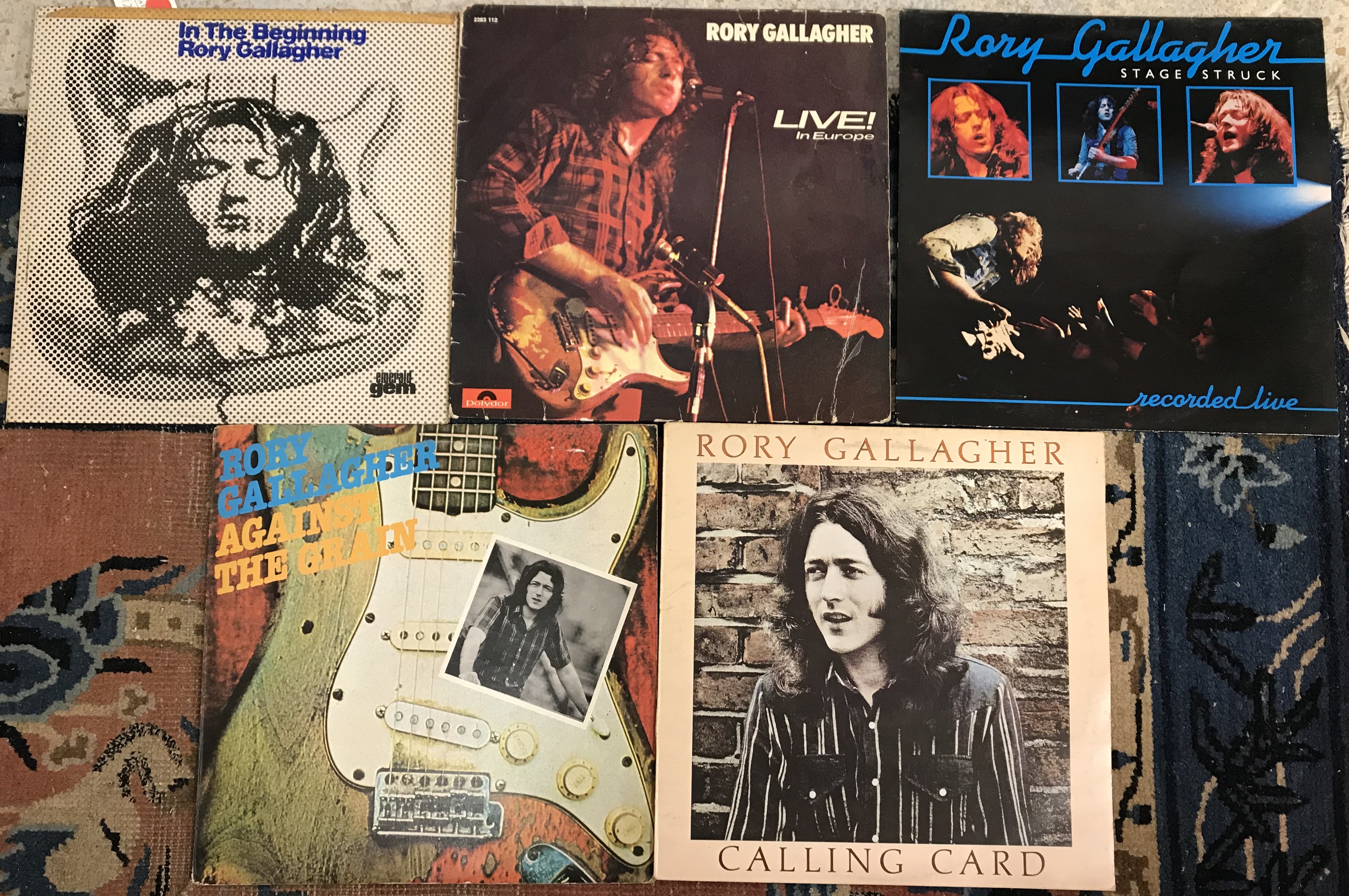 A collection of guitar greats LPs includ - Image 3 of 3