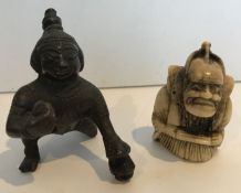 A 19th Century Indian bronze figure of t