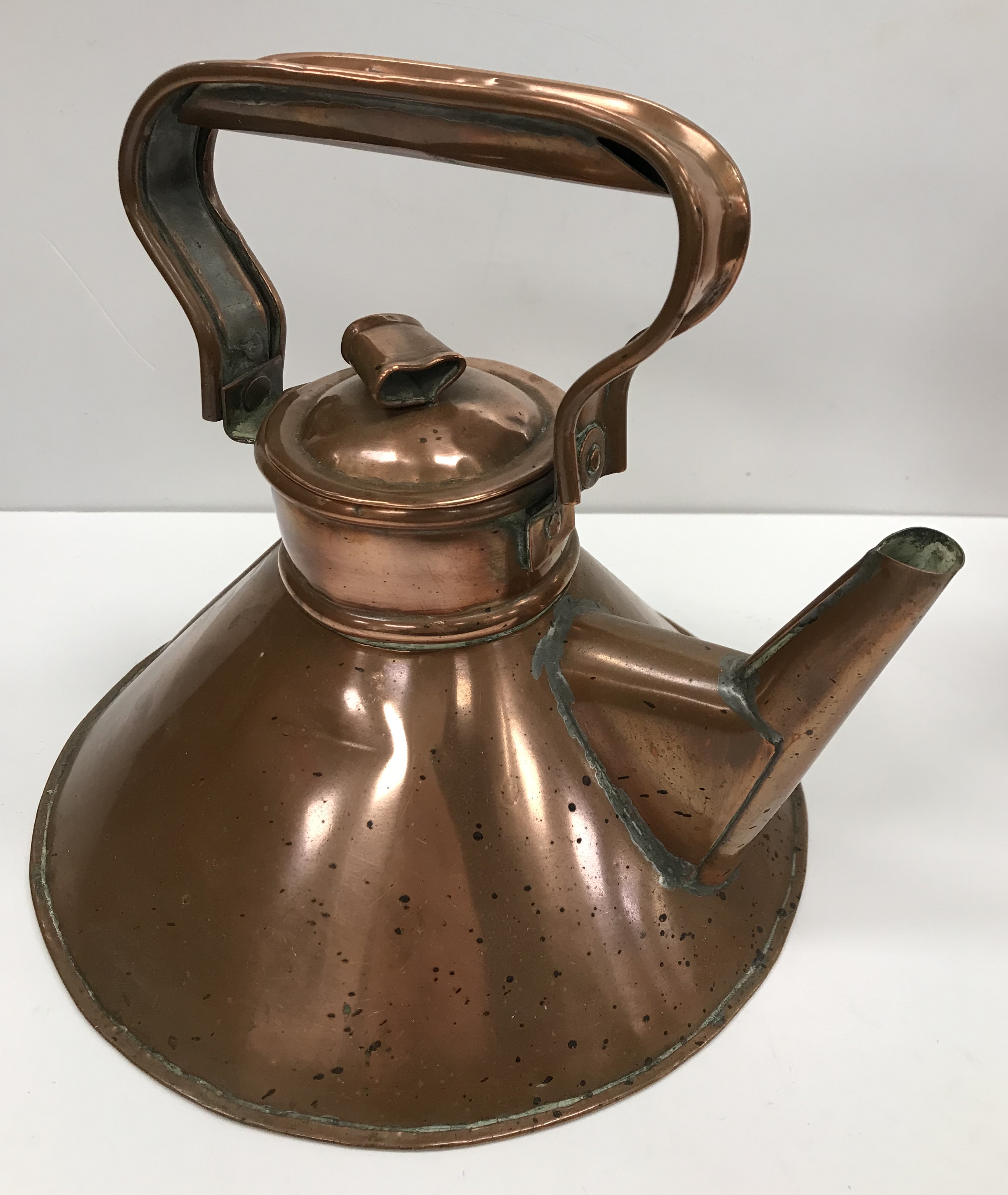 An early 20th Century copper and brass j - Image 2 of 4