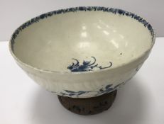 An 18th Century Worcester blue and white