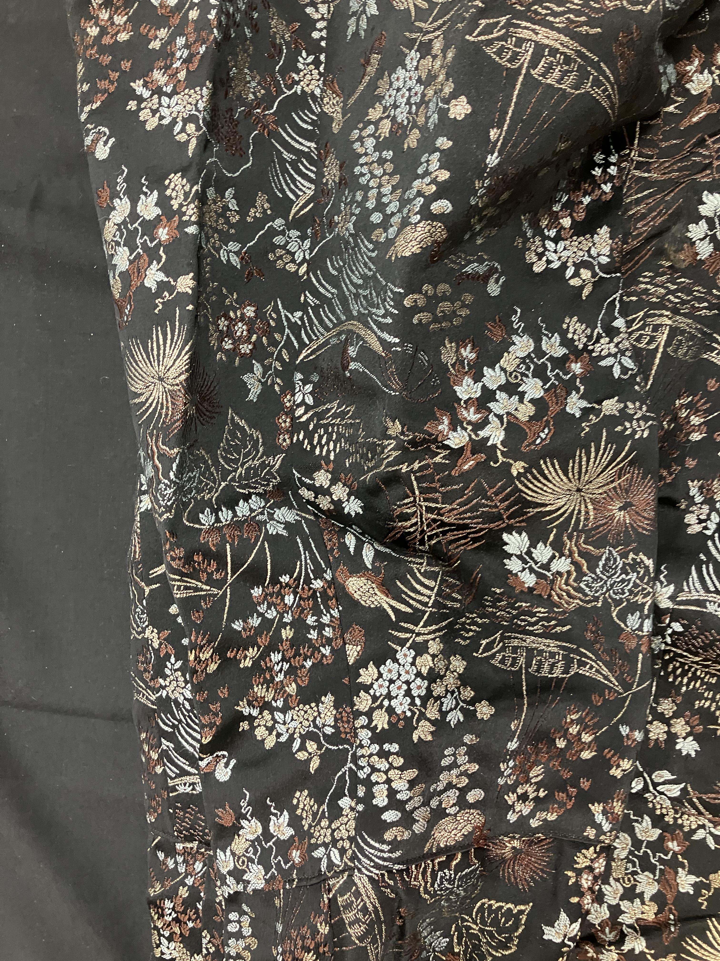 A mid-20th Century silk dress with match - Image 38 of 70
