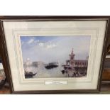 T MORTIMER "Venice", watercolour, signed