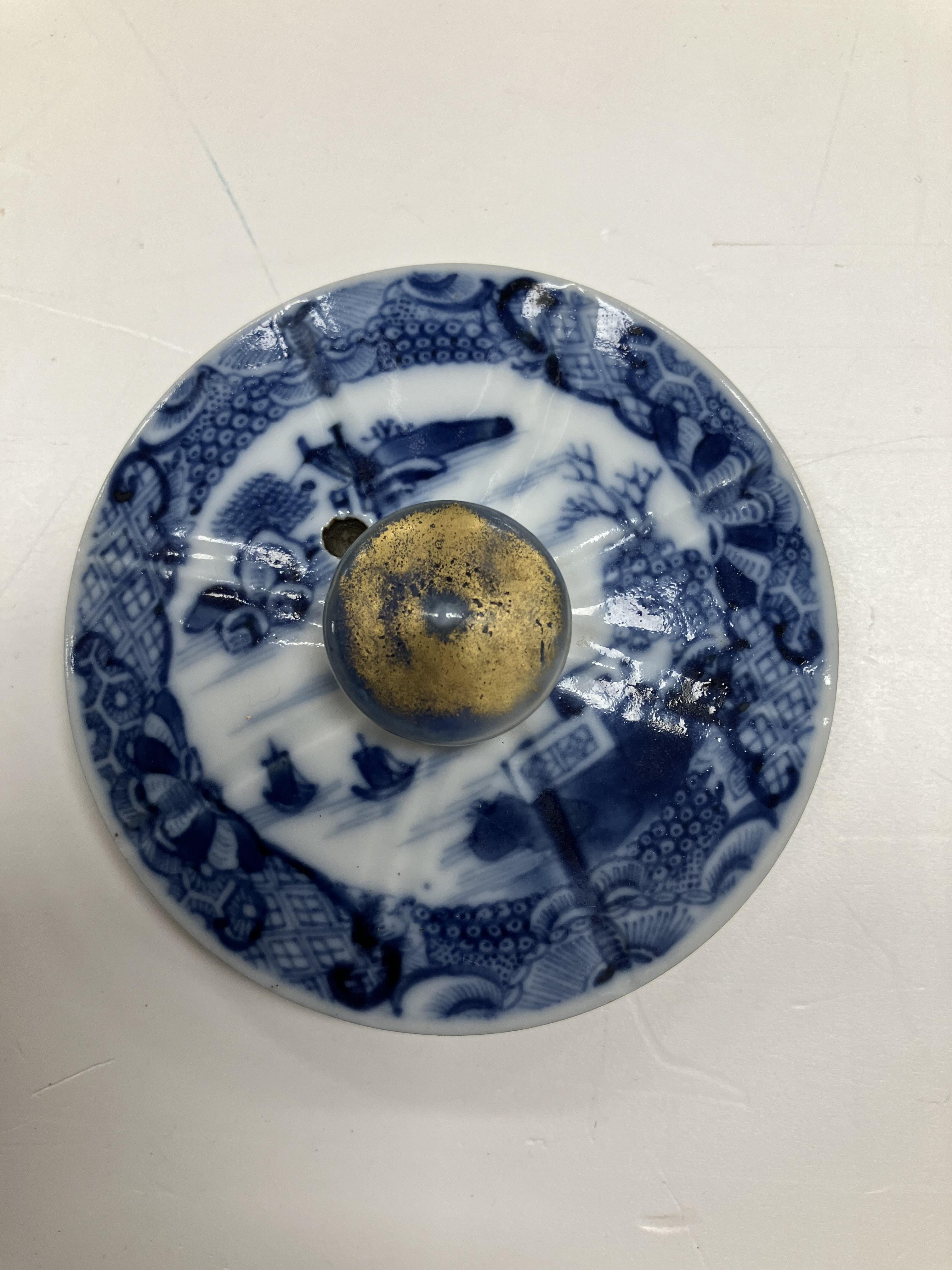 A Chinese Qianlong Period blue and white - Image 8 of 49