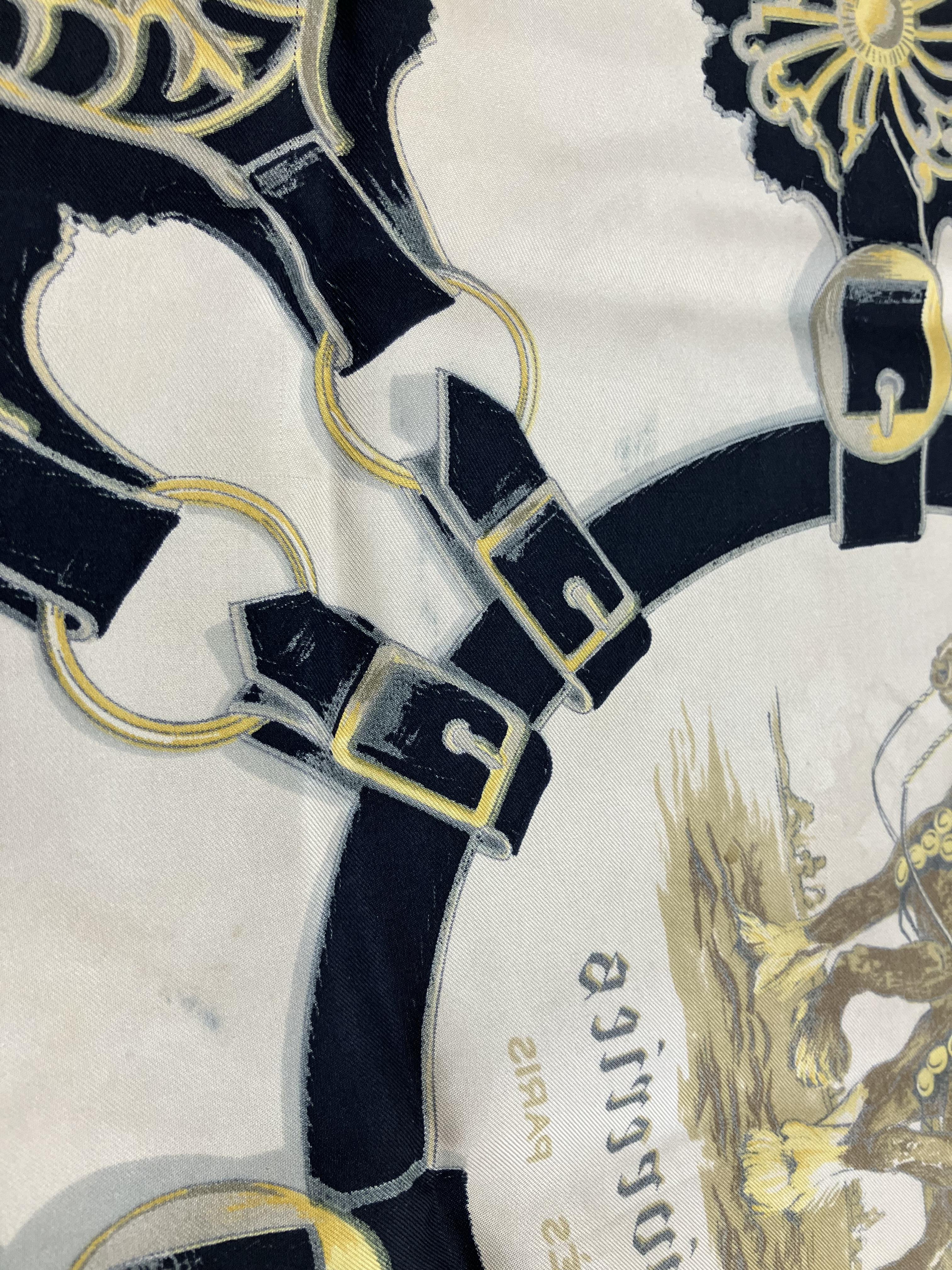 A Hermès silk scarf "Cuivreries" by F. d - Image 13 of 61