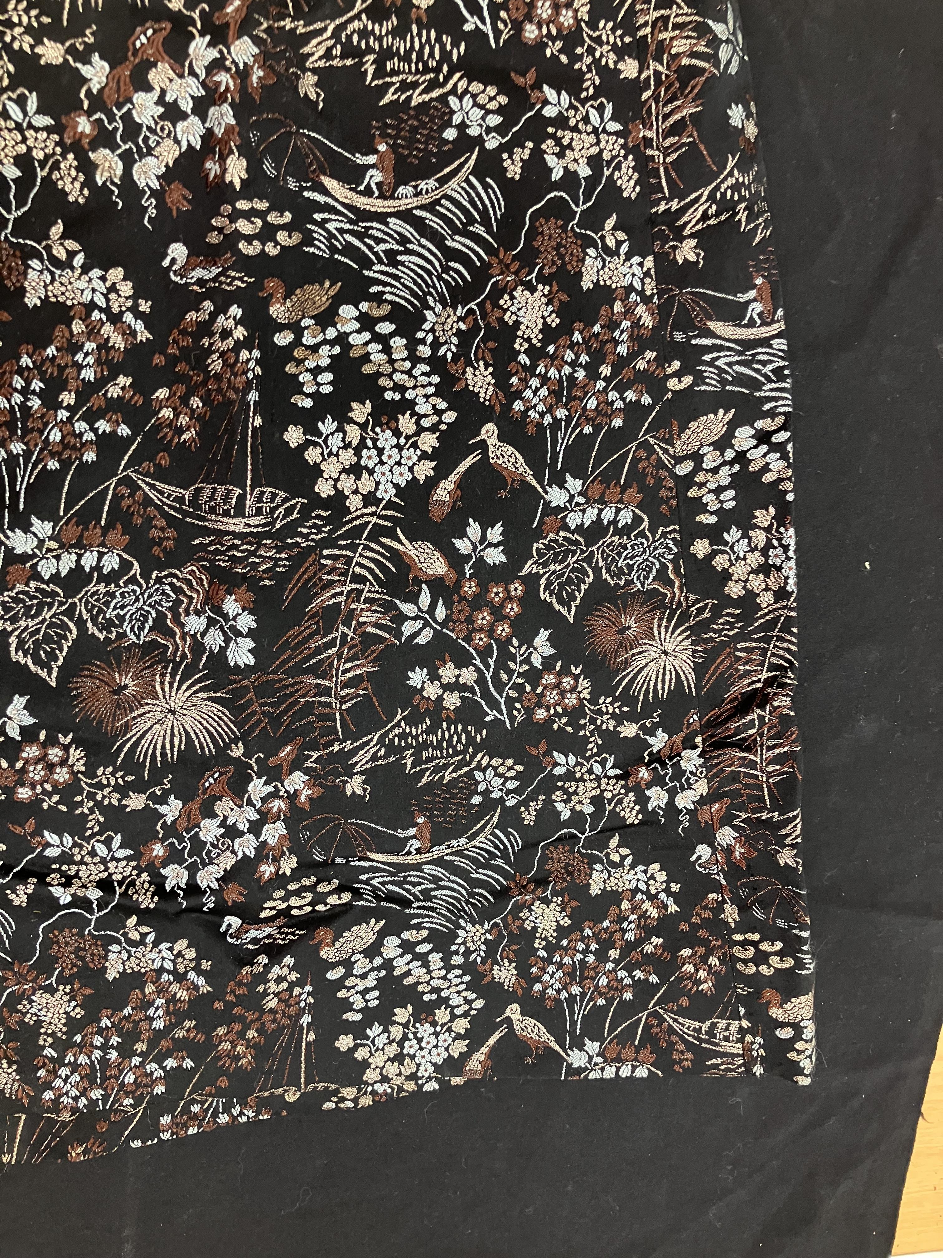 A mid-20th Century silk dress with match - Image 32 of 70