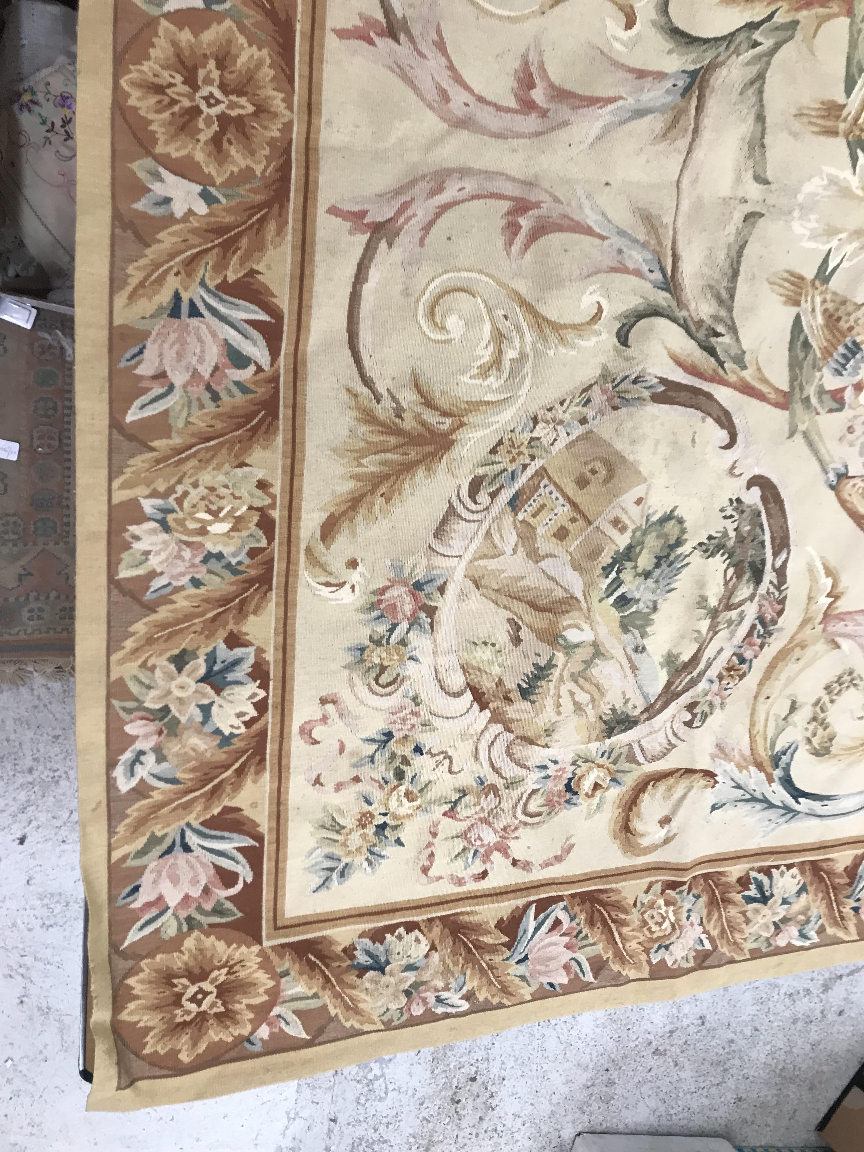A modern tapestry rug / panel, the centr - Bild 5 aus 20