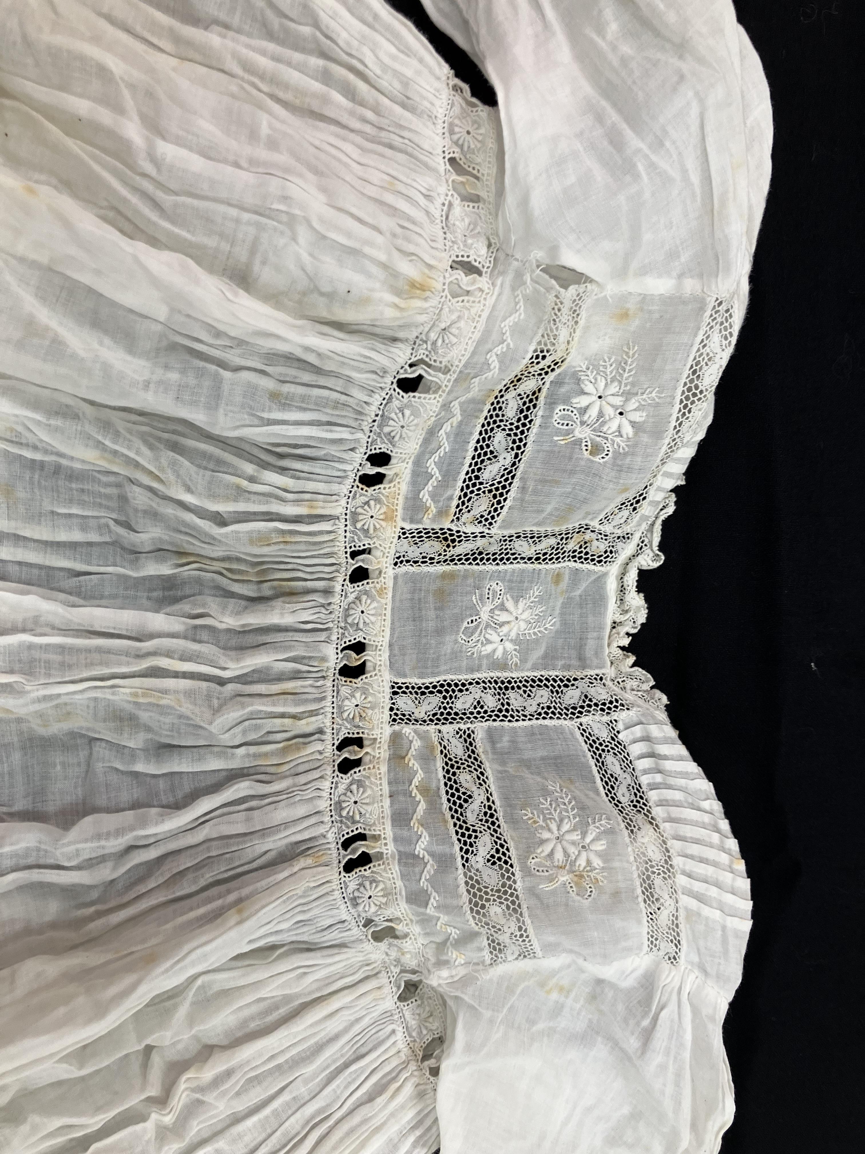 A lurex and satin mid 20th Century weddi - Image 8 of 12