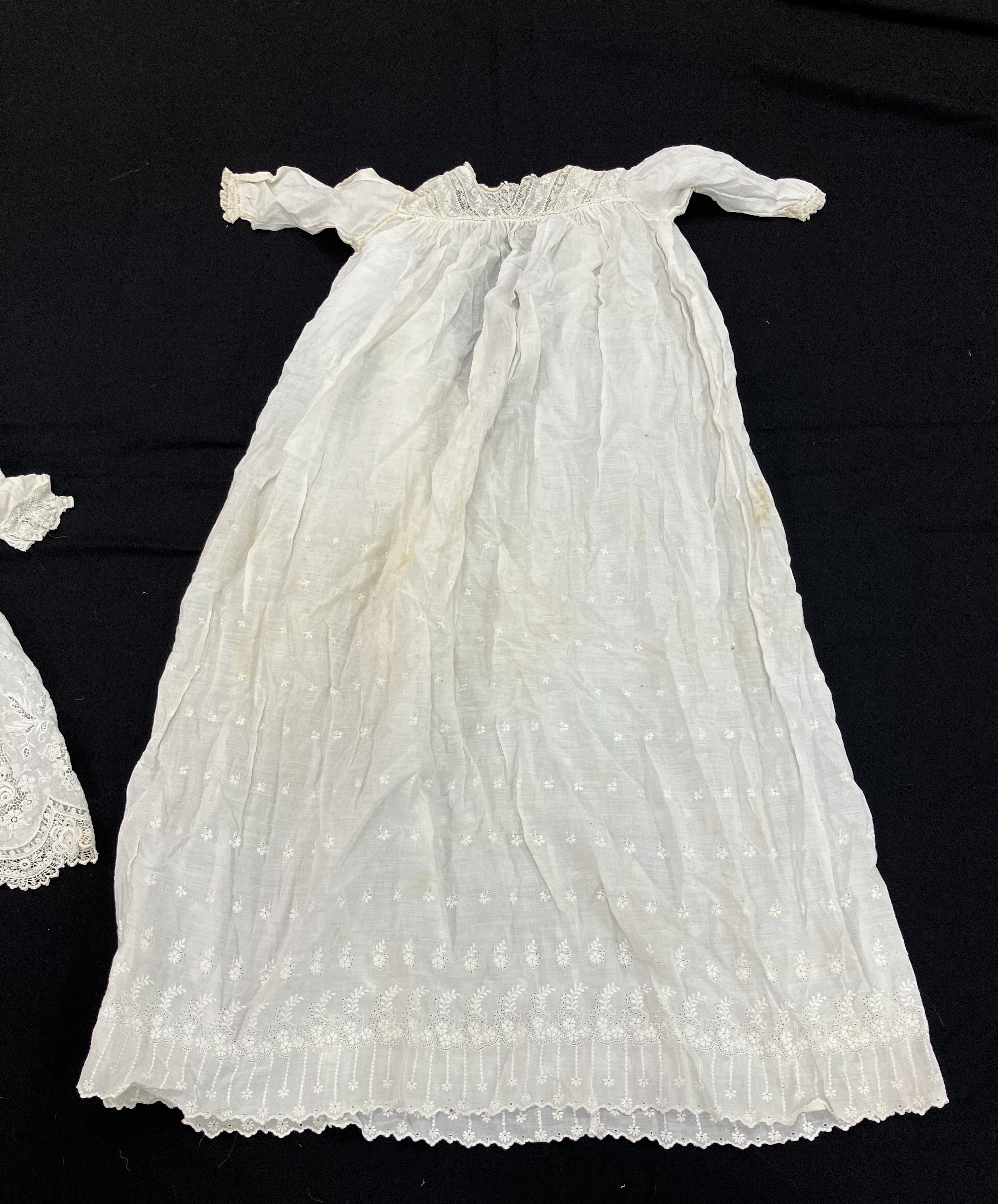 A lurex and satin mid 20th Century weddi - Image 9 of 12