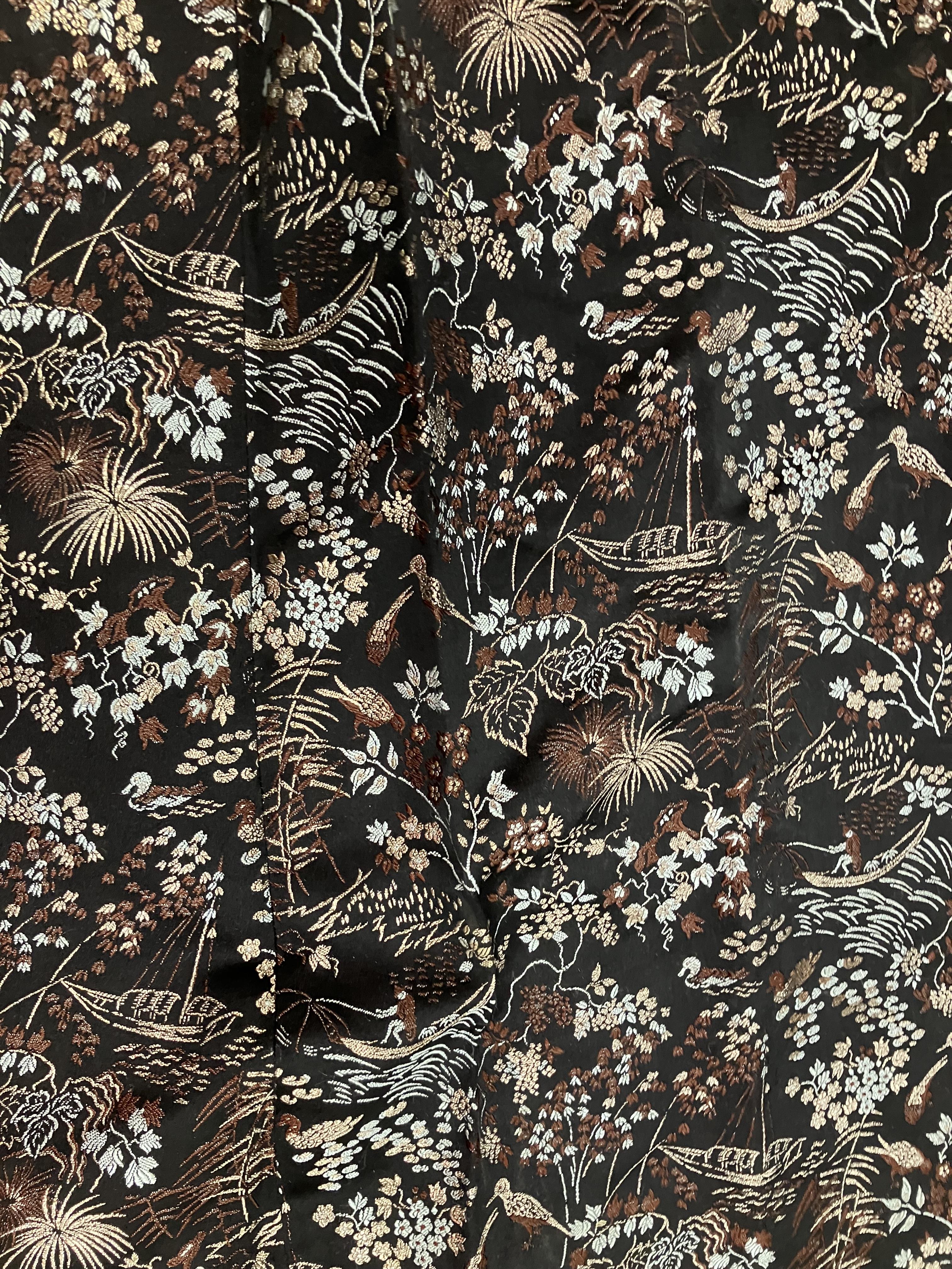 A mid-20th Century silk dress with match - Image 30 of 70