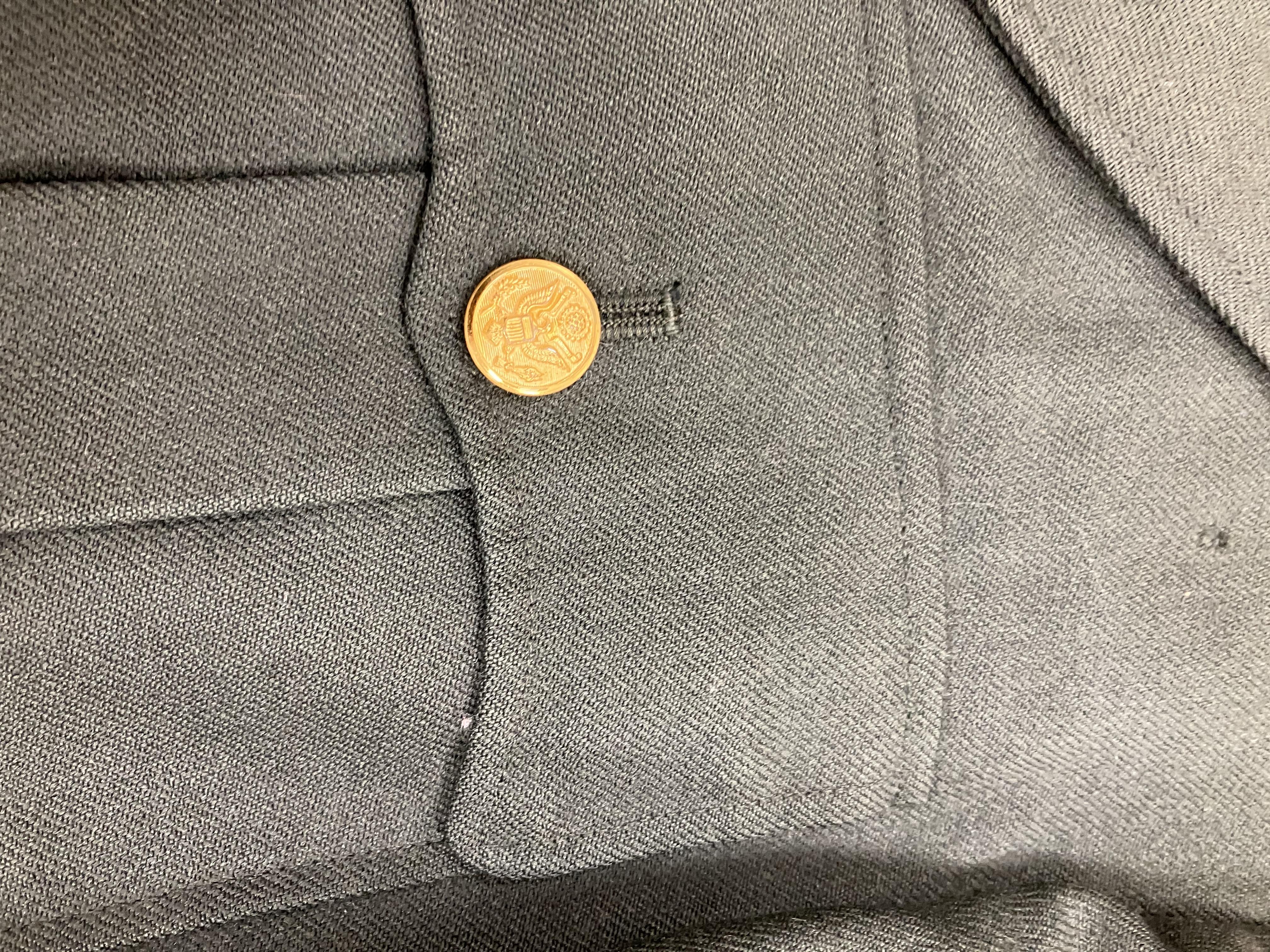 A USAF jacket dated 1957 with buttons, a - Image 4 of 21