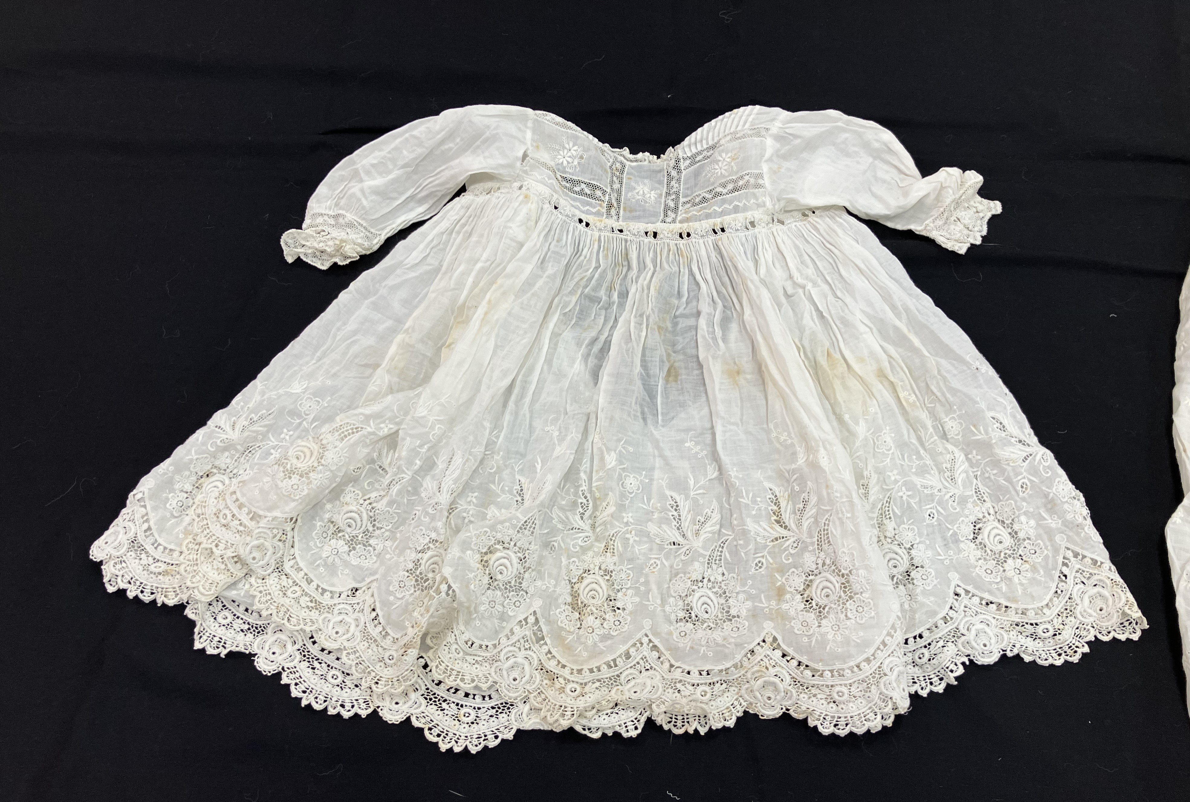 A lurex and satin mid 20th Century weddi - Image 6 of 12