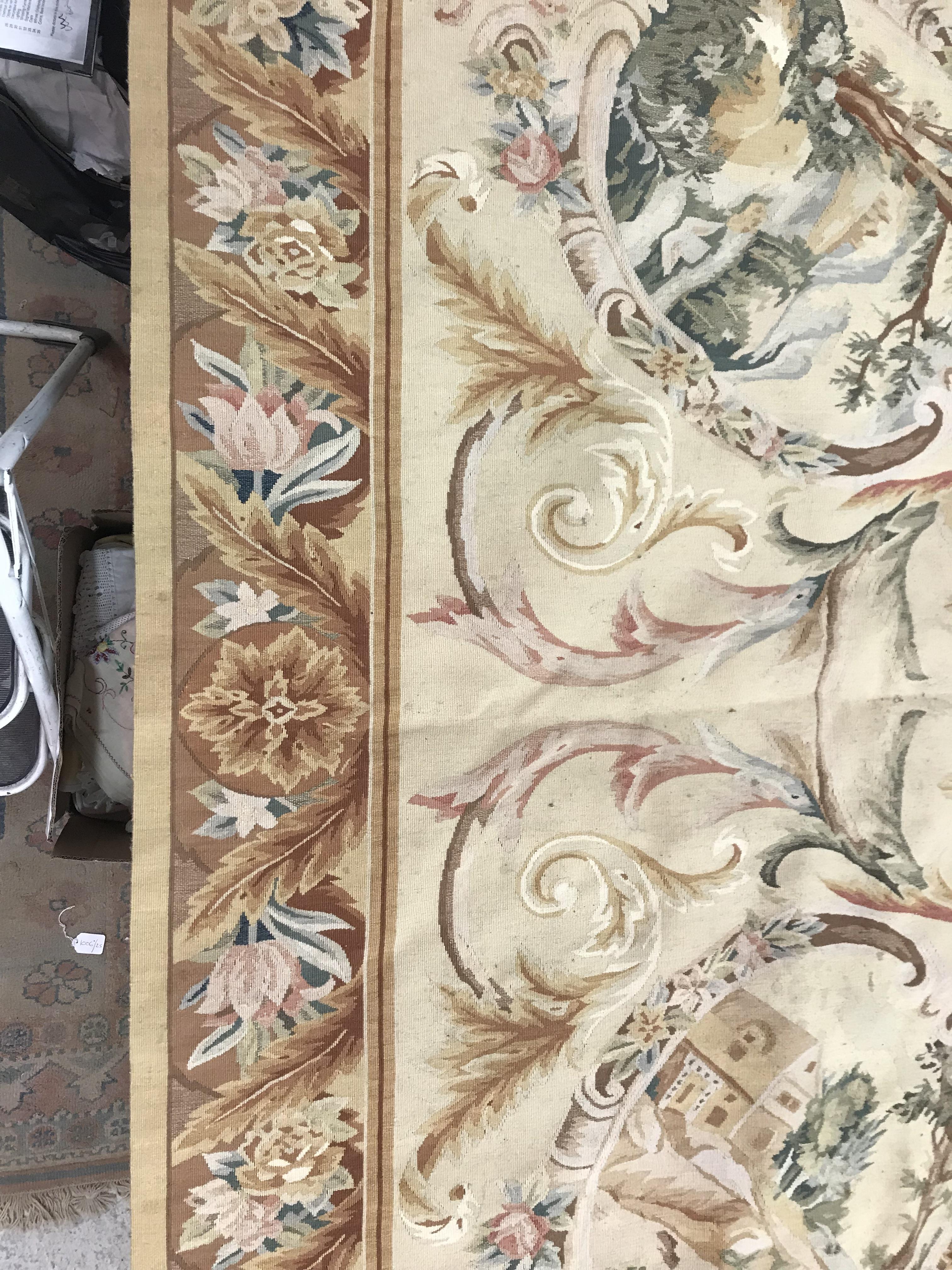 A modern tapestry rug / panel, the centr - Bild 4 aus 20
