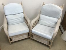 A pair of MGM cane work and bentwood con