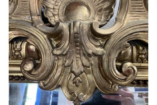 A Victorian carved giltwood and gesso fr - Image 38 of 50