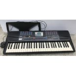 A Yamaha PSR-220 electronic keyboard