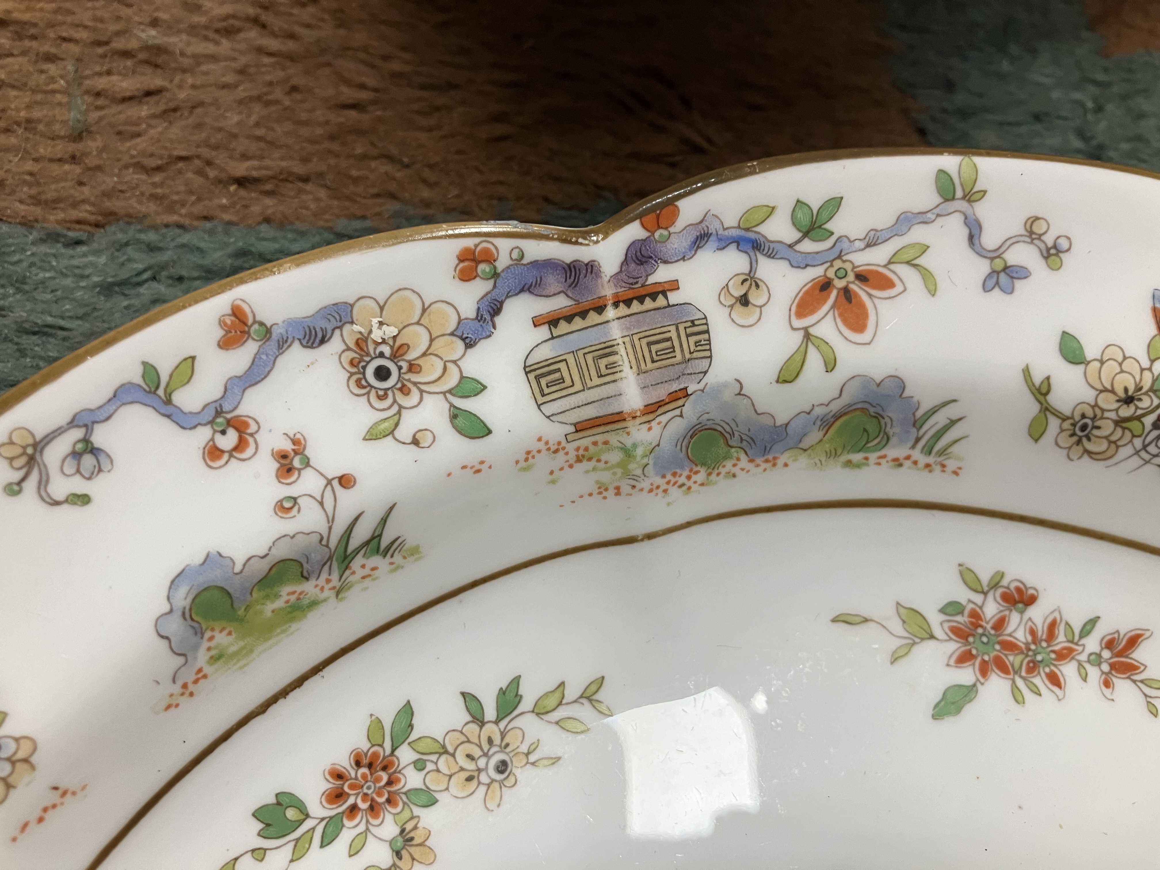 A Royal Worcester "Pekin" pattern part d - Image 4 of 53