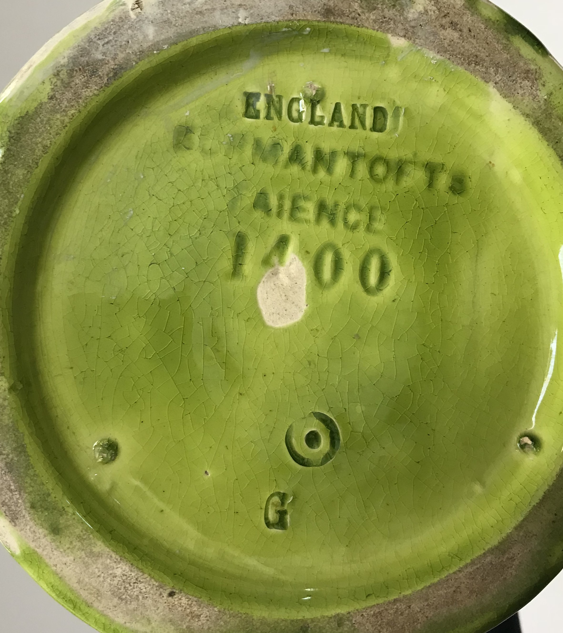 A Burmantofts faience green glazed incis - Image 6 of 20