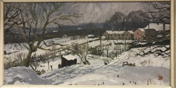 JOHN DOYLE (B. 1928) "Fall of snow, Fore