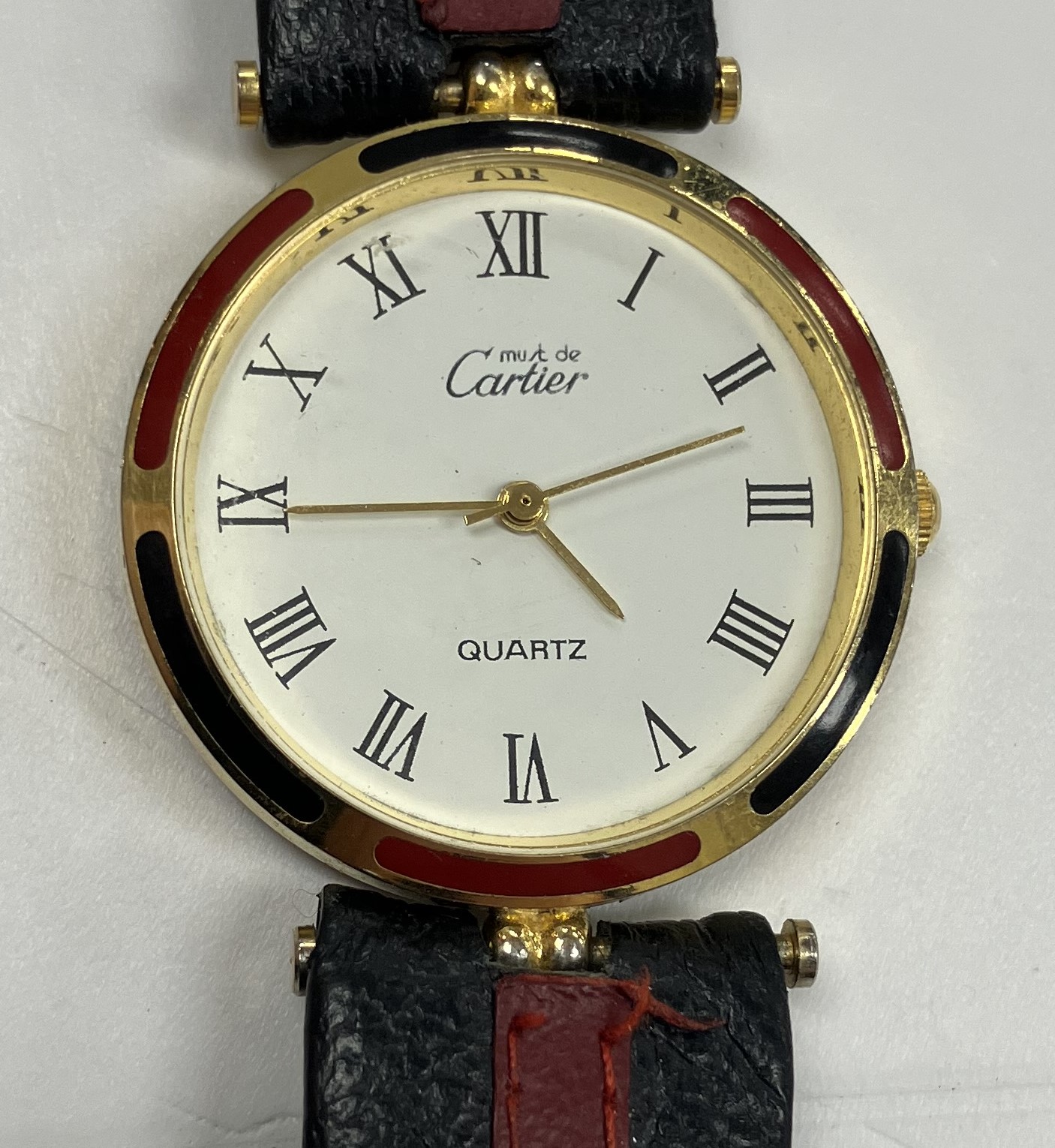 A ladies Must de Cartier gold plated and - Image 2 of 11