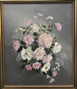 ELENED DE WINTON "Carnations and roses"