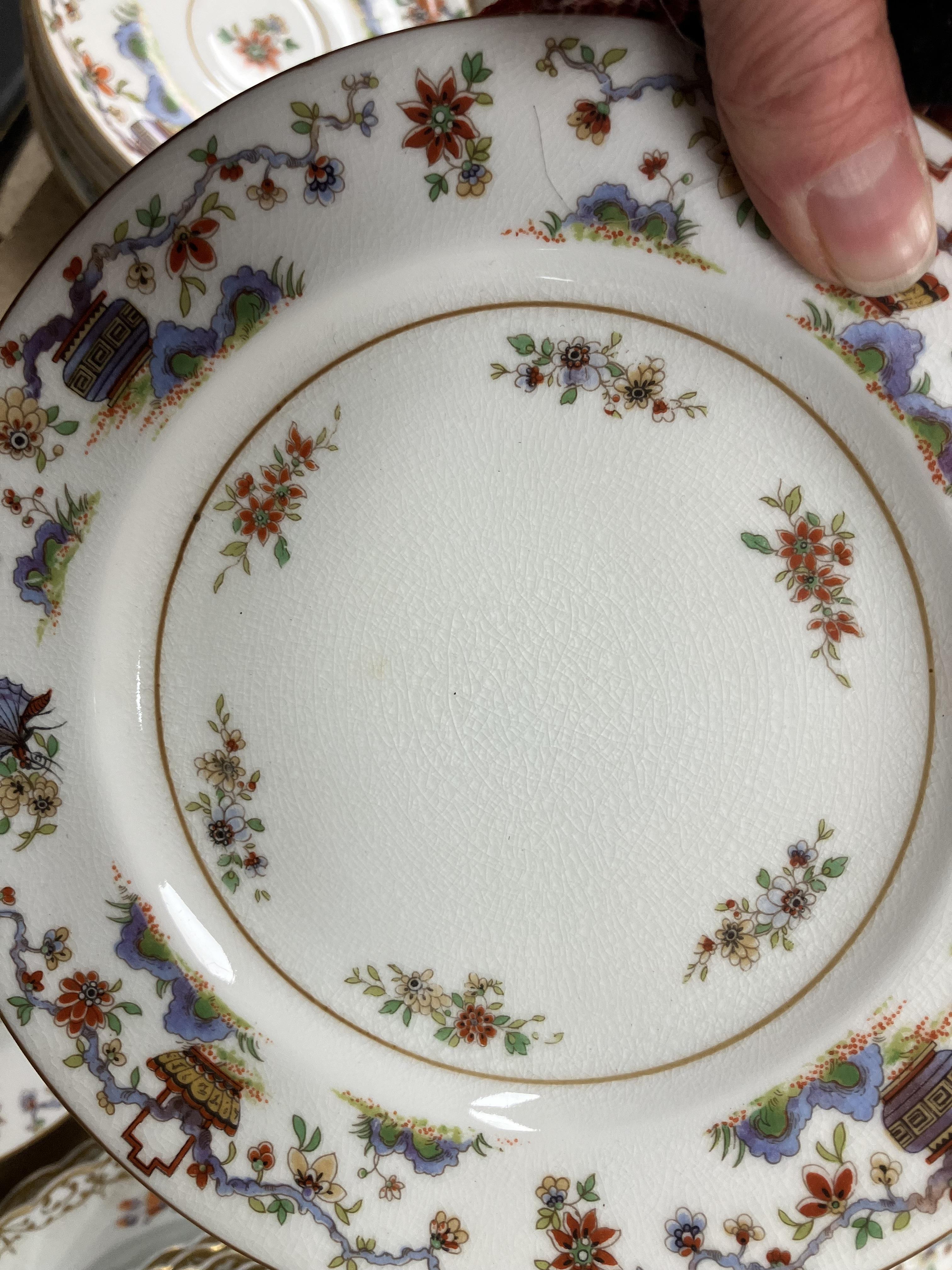 A Royal Worcester "Pekin" pattern part d - Image 23 of 53