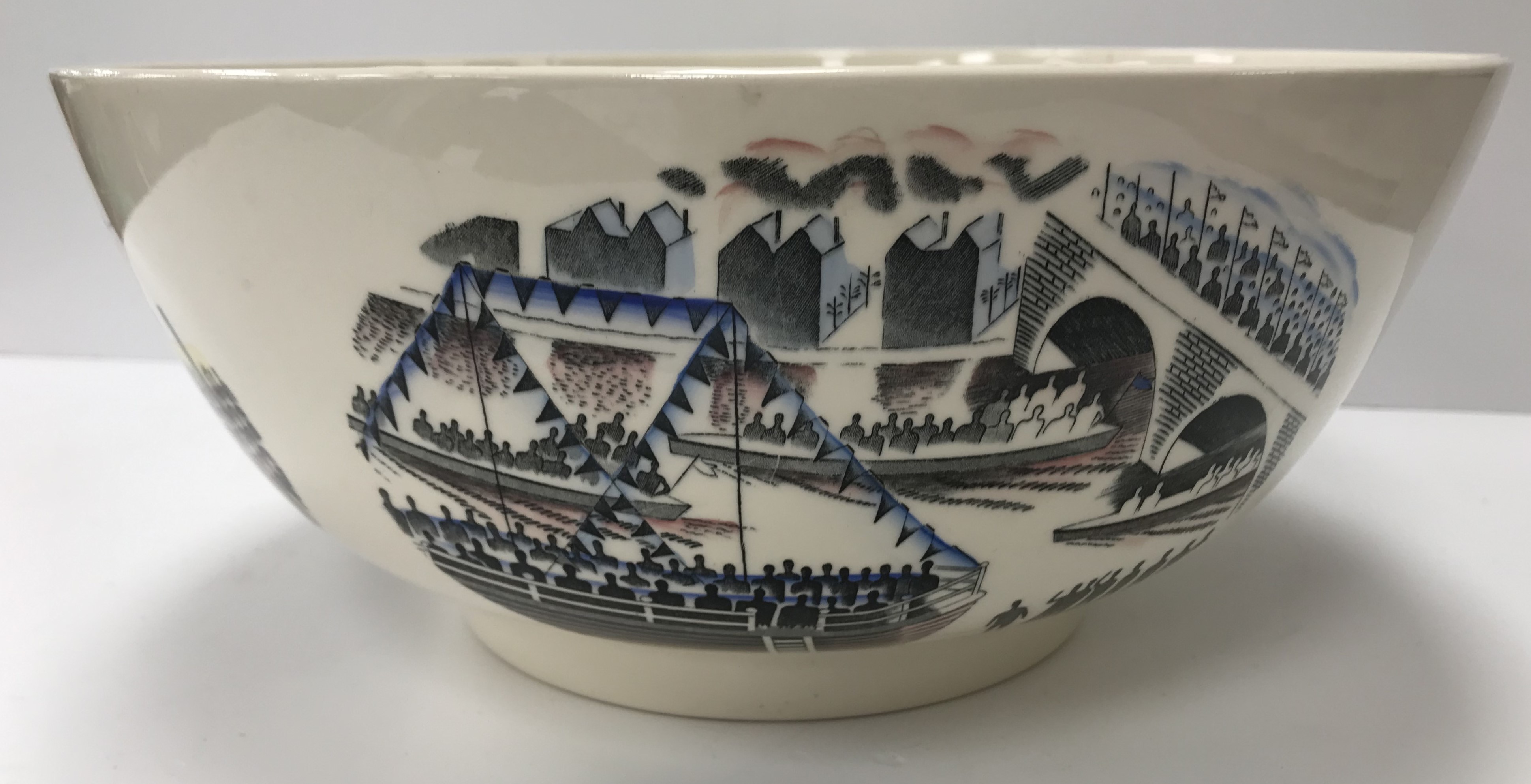 A Wedgwood "The Boat Race Bowl" after th - Image 5 of 7
