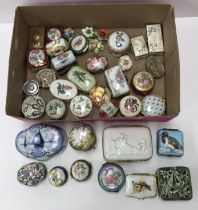 A collection of 34 various miniature, ma