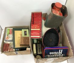 A box containing assorted sundry games a