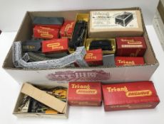 A box of Triang Hornby railwayana including tank loco, Princess Elizabeth loco and tender,